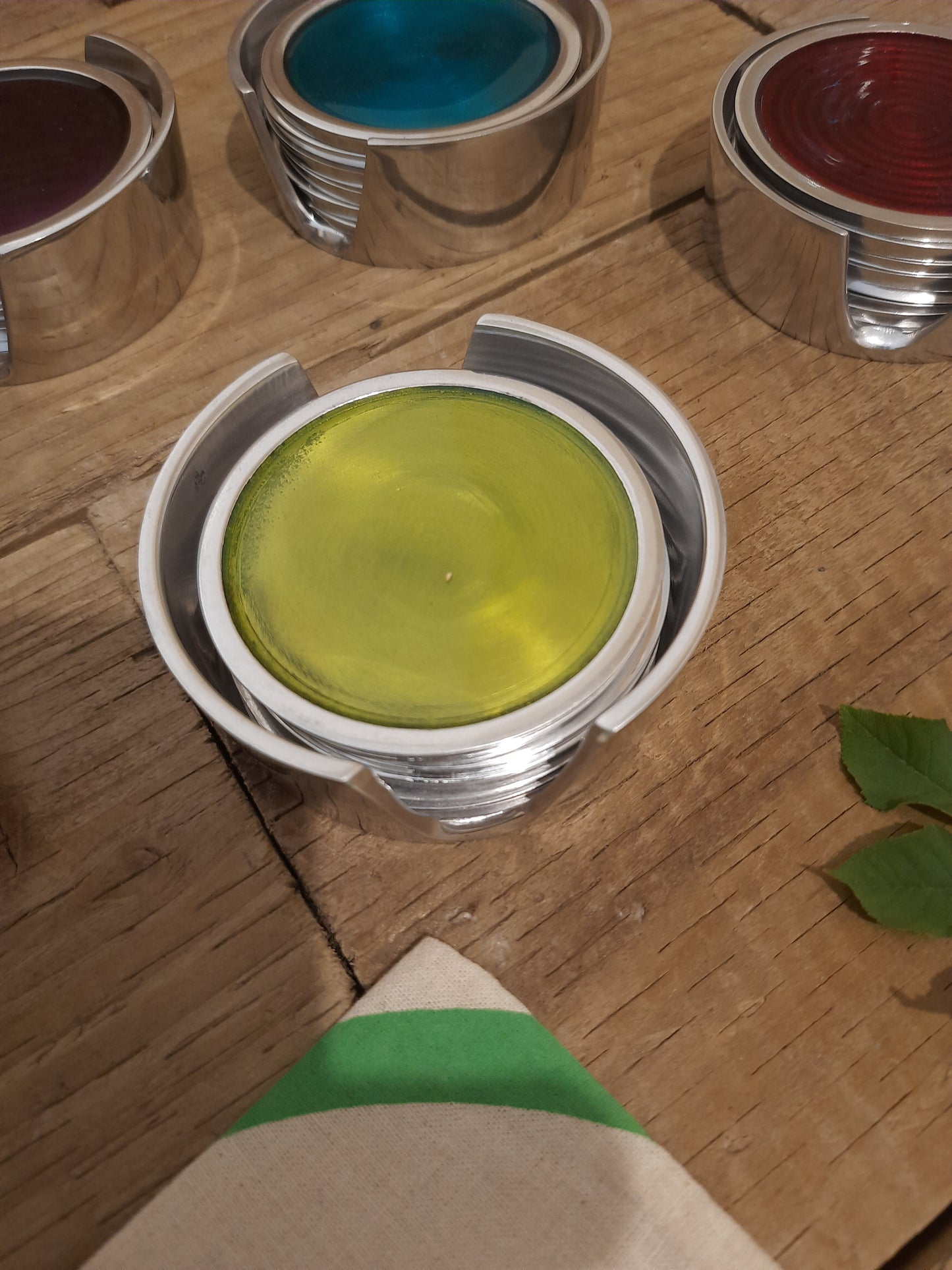 Luxury Coasters Recycled Aluminum