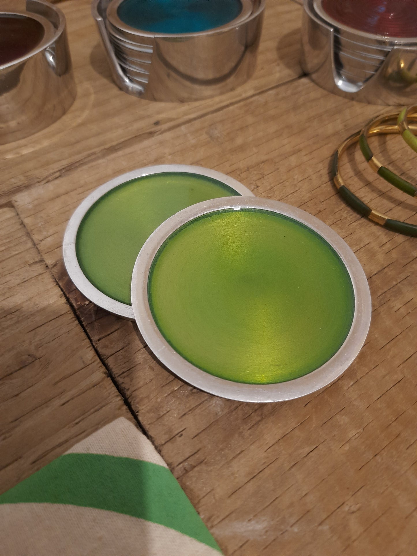 Luxury Coasters Recycled Aluminum