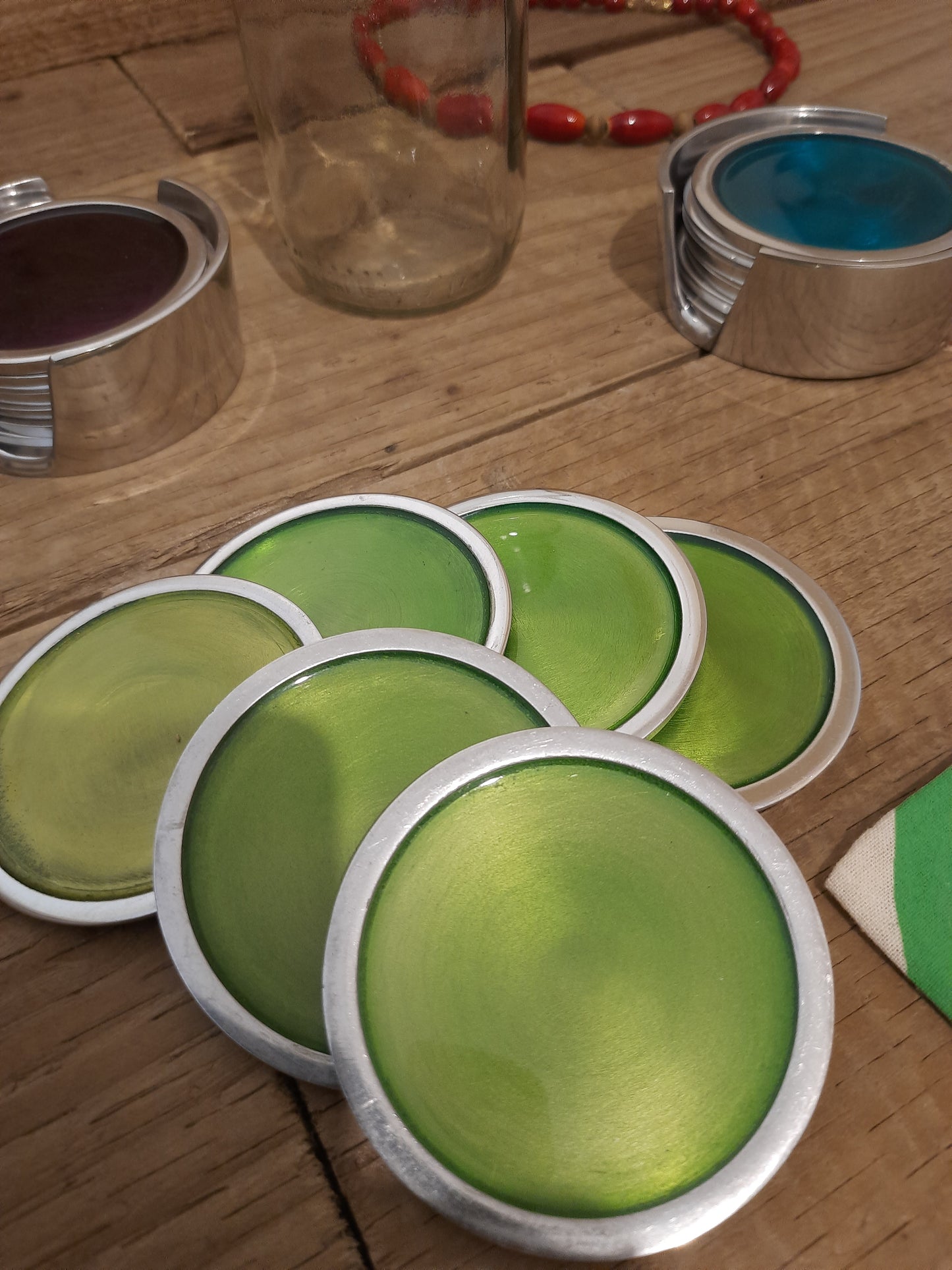 Luxury Coasters Recycled Aluminum