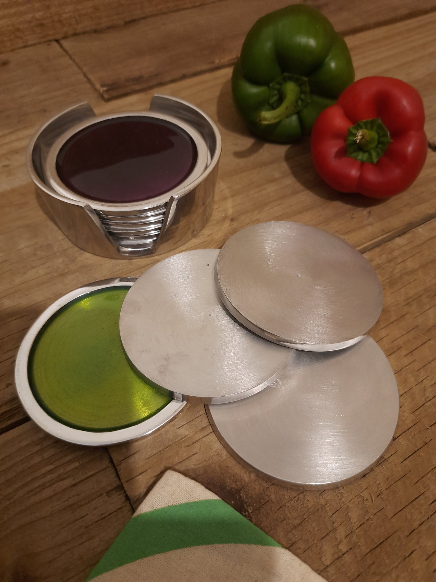 Luxury Coasters Recycled Aluminum