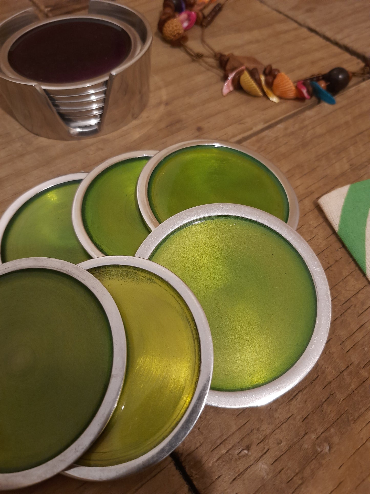 Luxury Coasters Recycled Aluminum