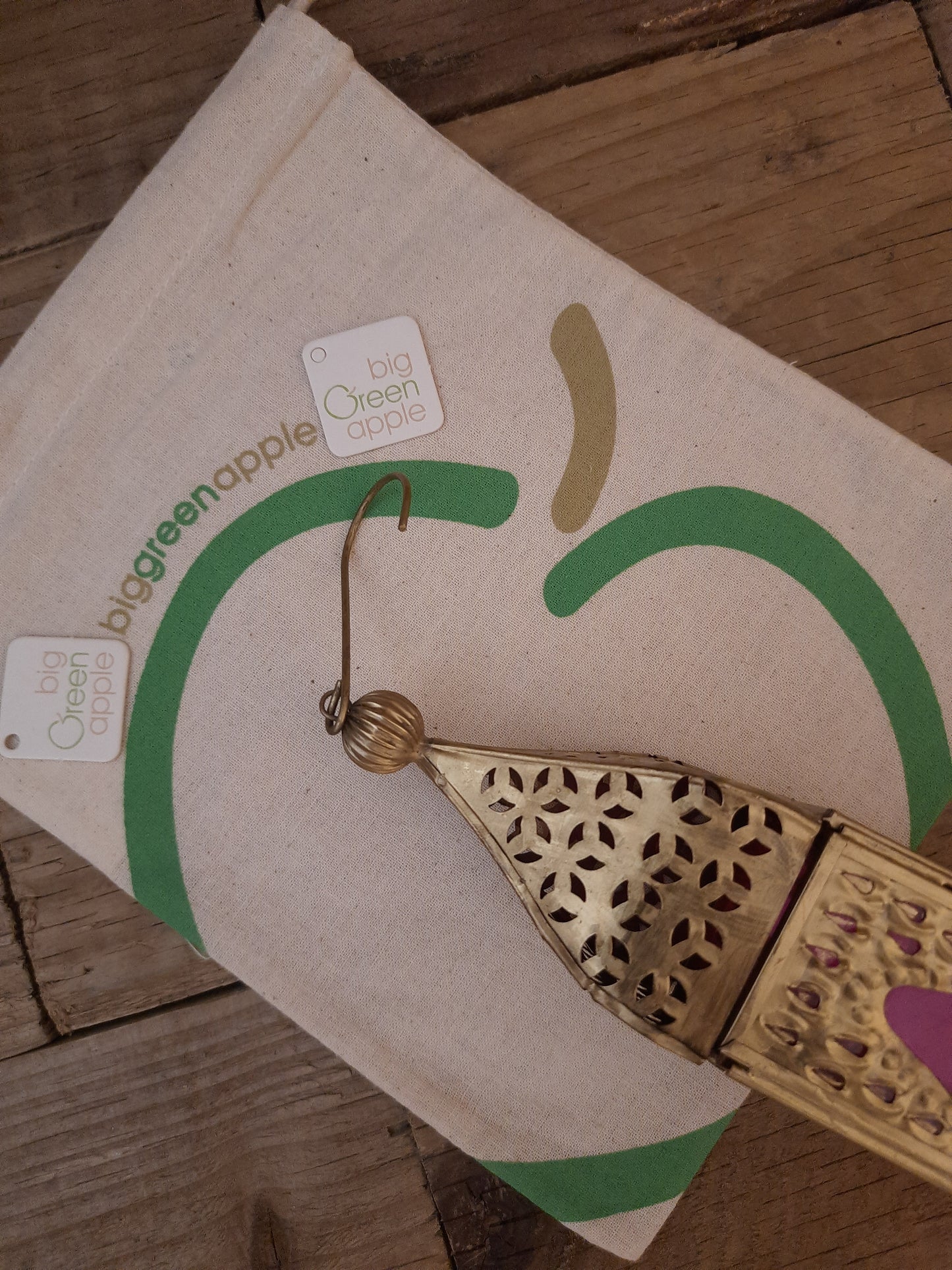 Sahara Glow: Handcrafted Moroccan Glass Lantern