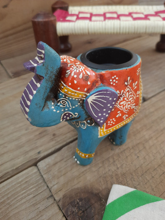 Whimsical Elephant Tealight Holder