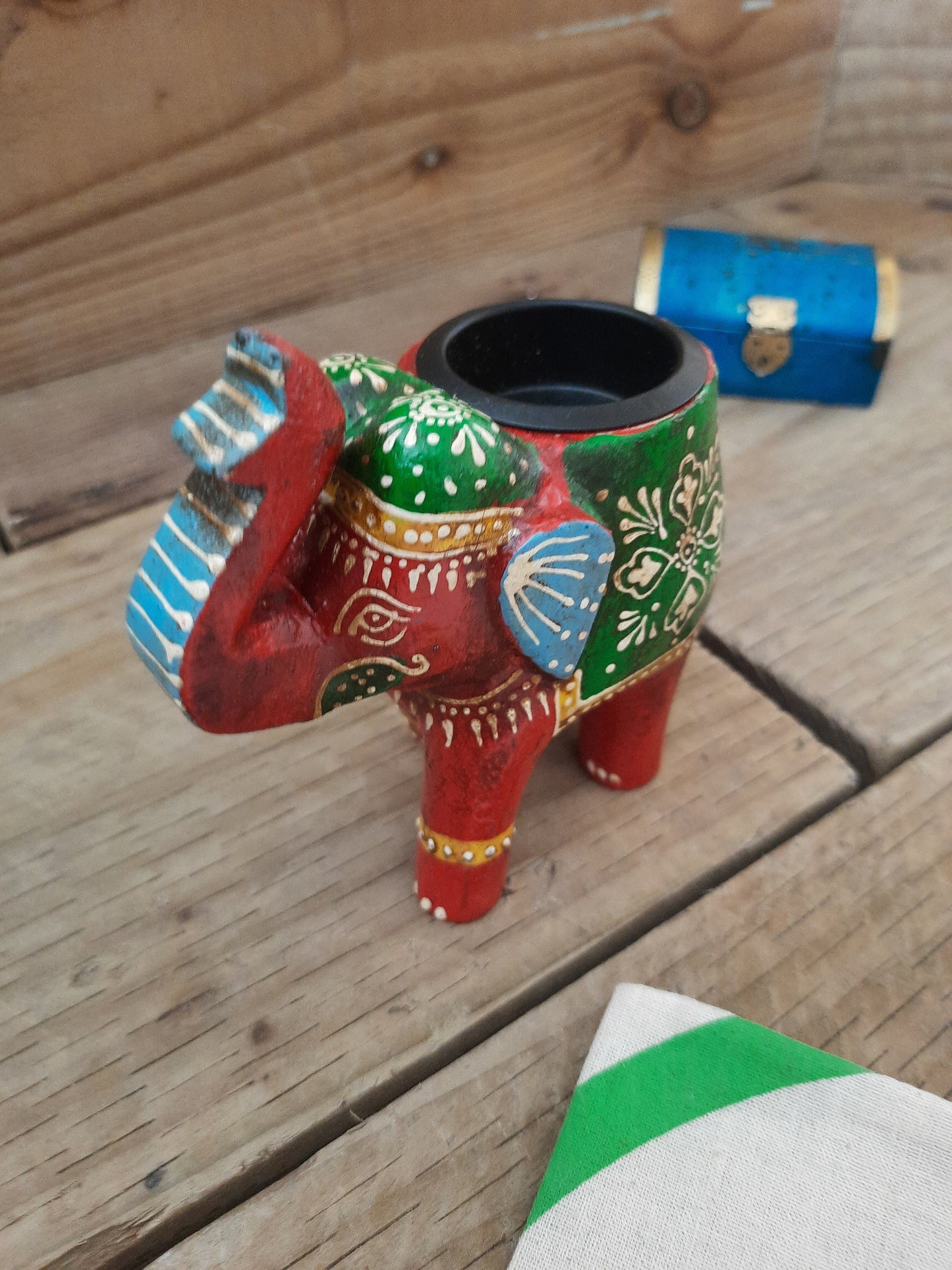 Snazzy Elephant Tealight Holder