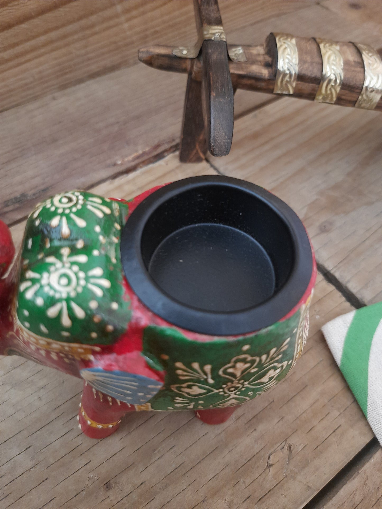 Snazzy Elephant Tealight Holder