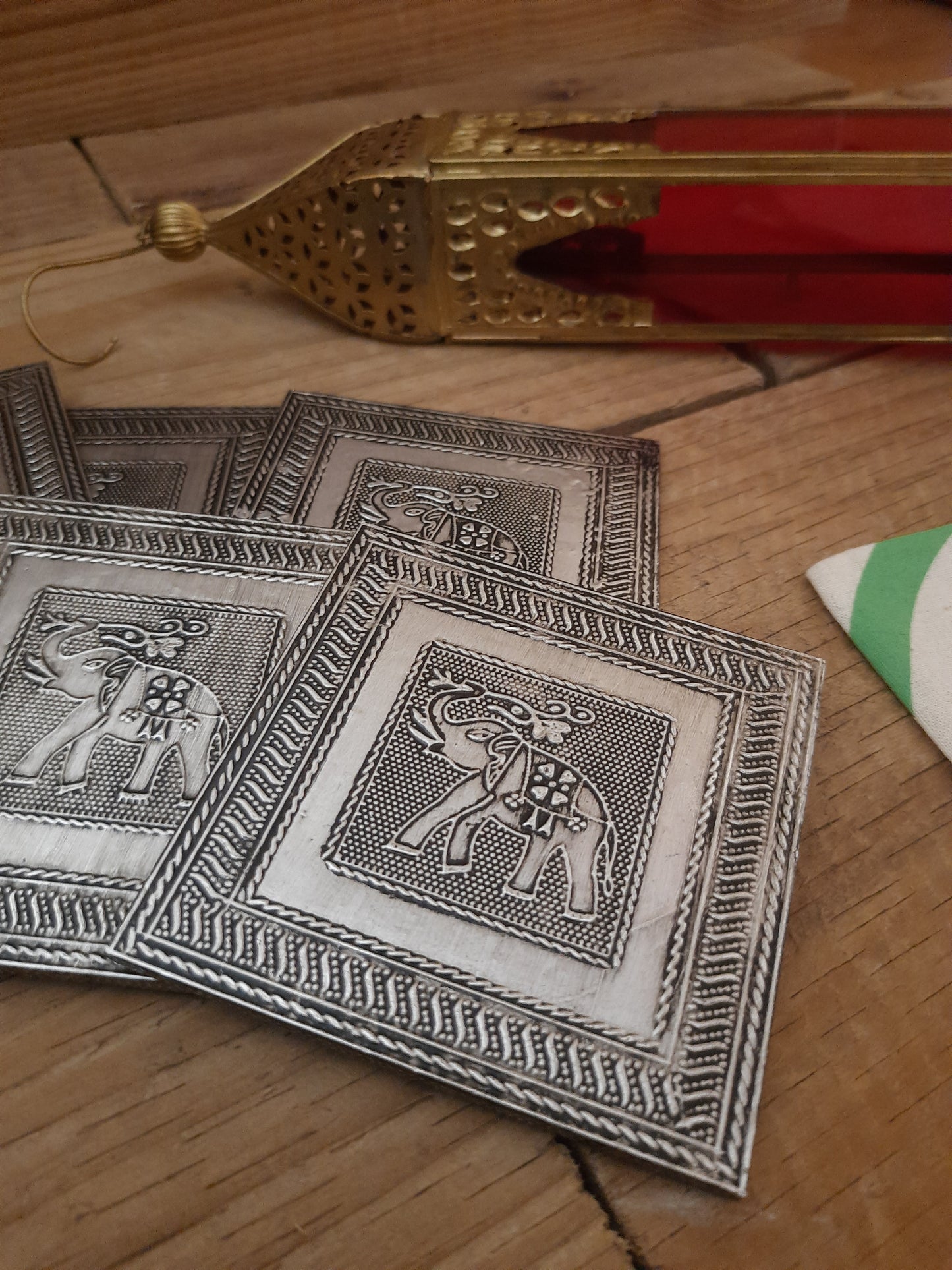 Elephant Style Coffee Table Coasters