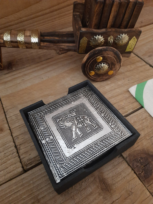 Elephant Style Coffee Table Coasters