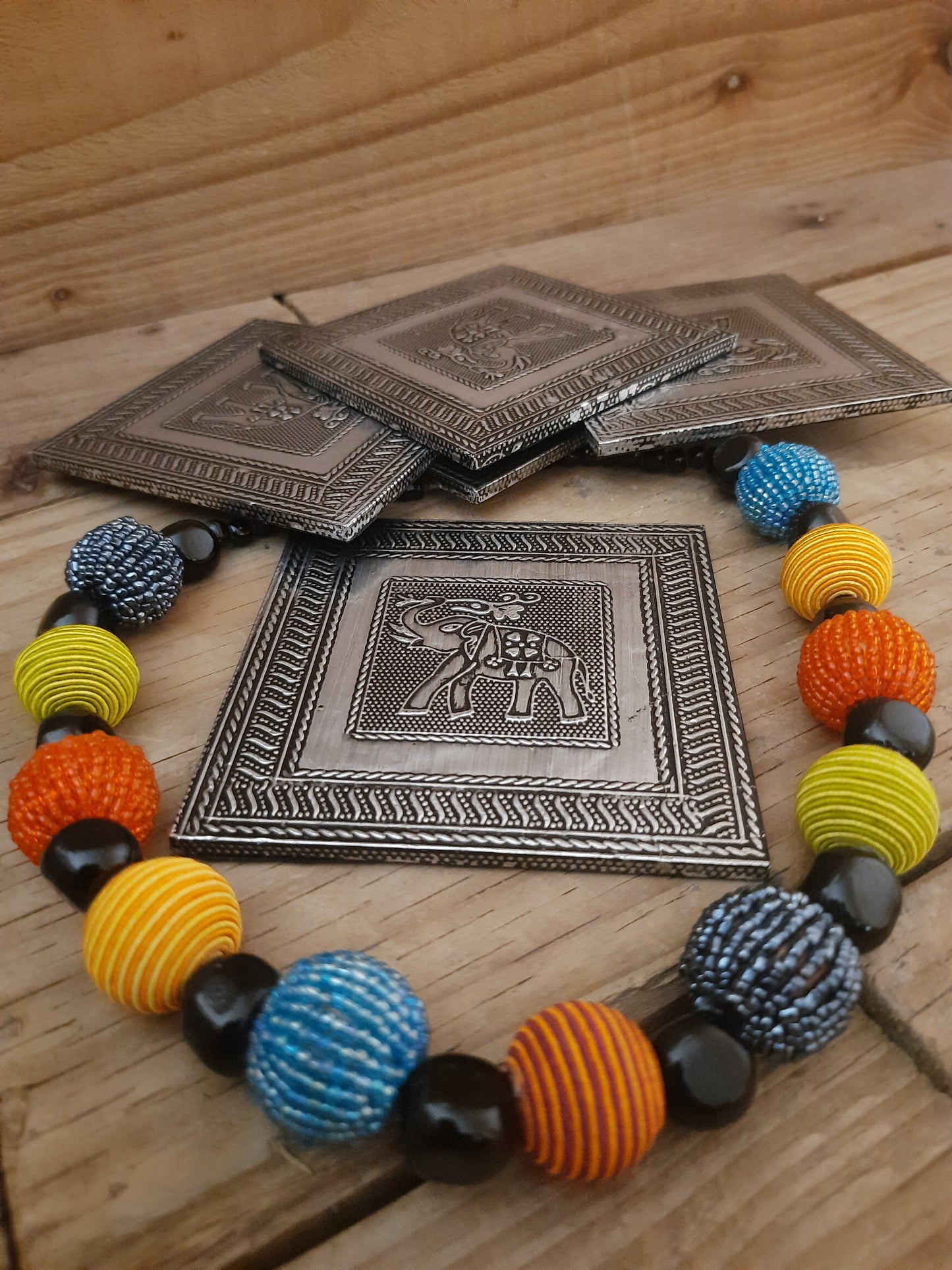 Elephant Style Coffee Table Coasters