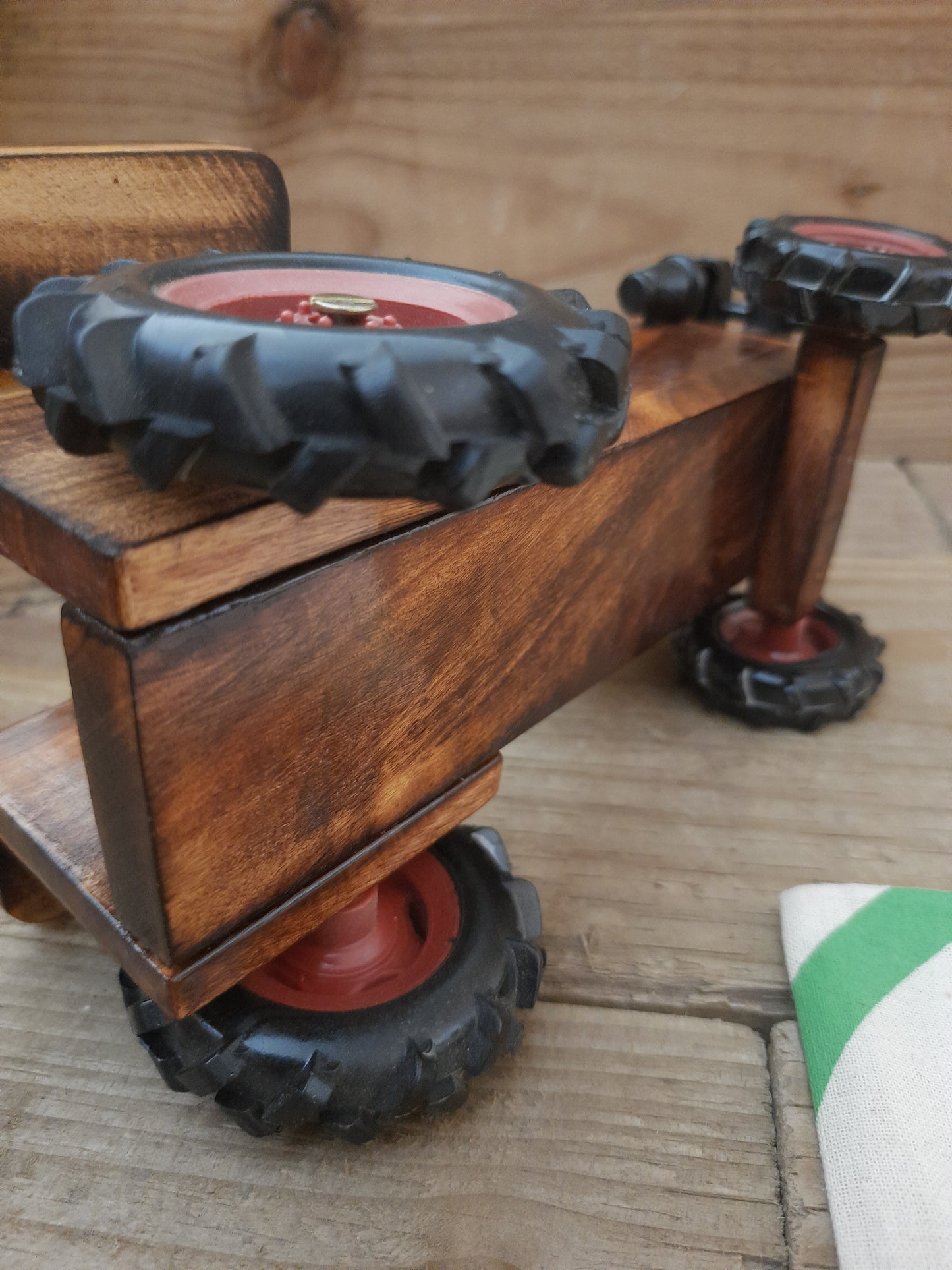 Winsome Wooden Tractor
