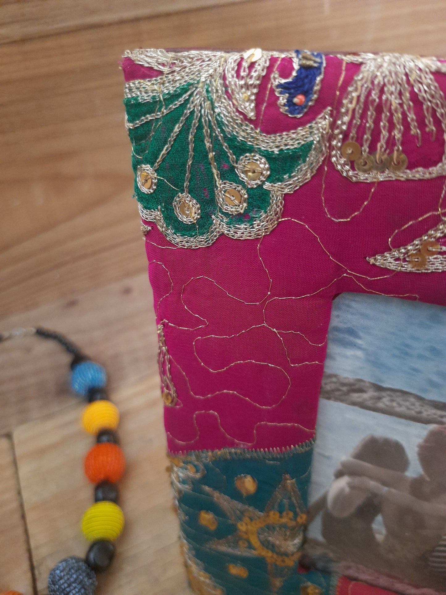 Colourful Vintage Photo Frame