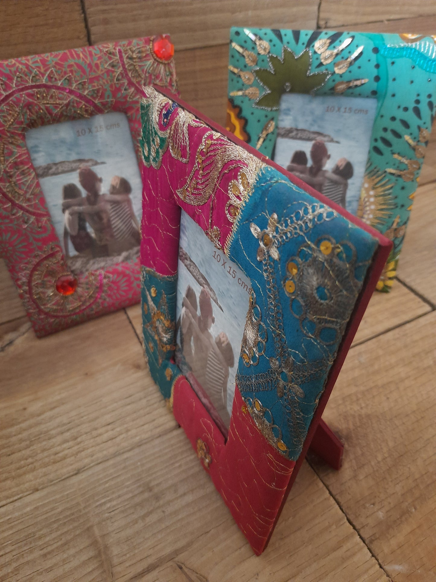 Colourful Vintage Photo Frame