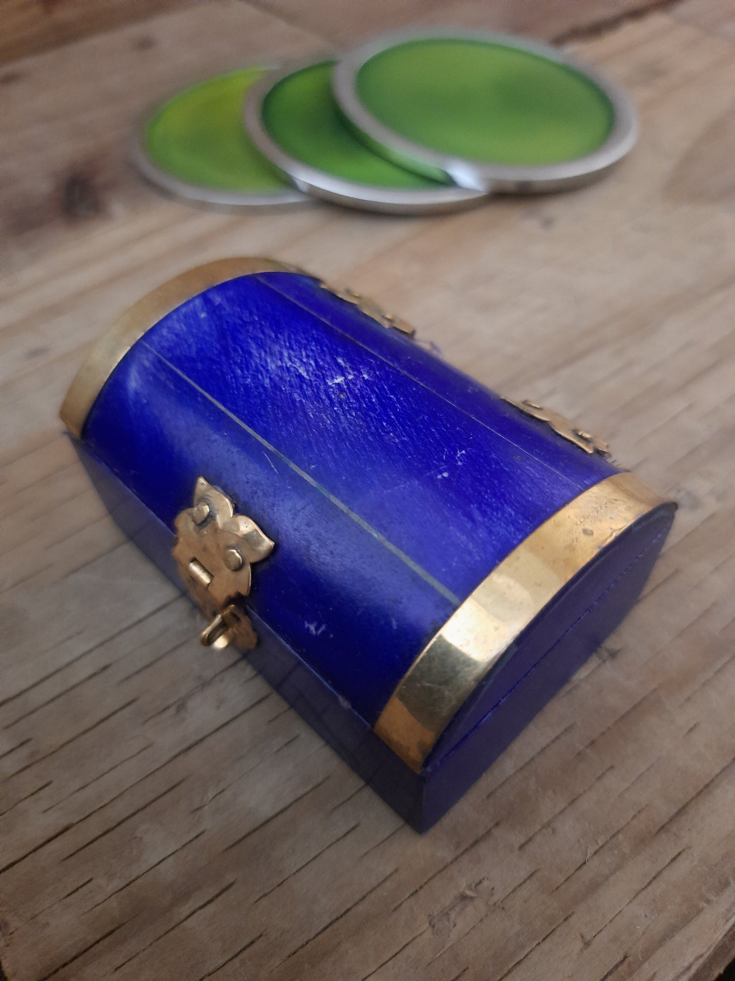 Vintage Jewelry Trinket Box