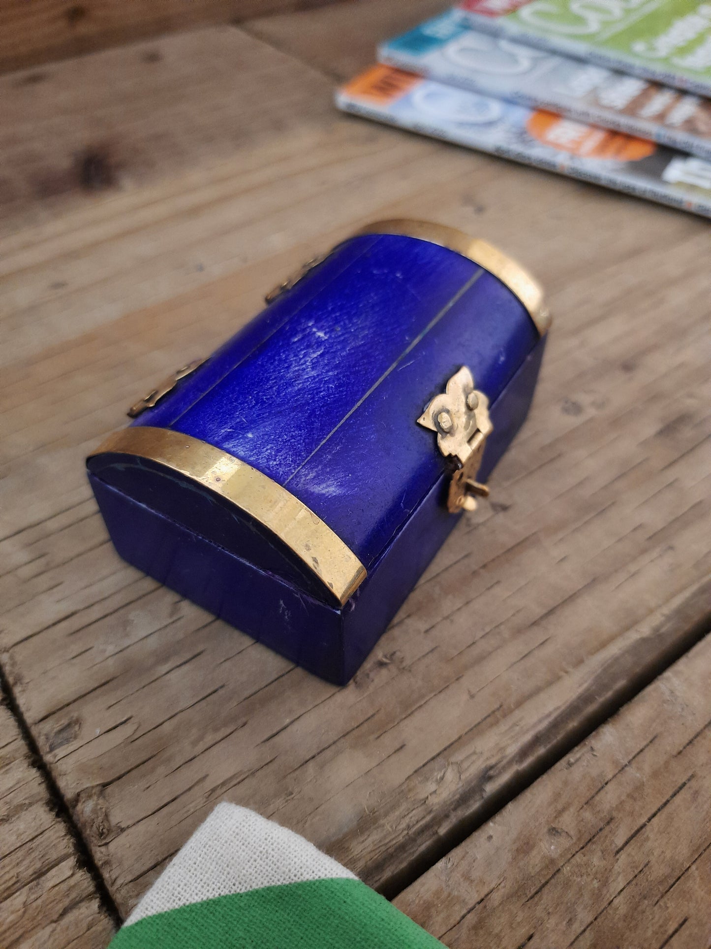 Vintage Jewelry Trinket Box