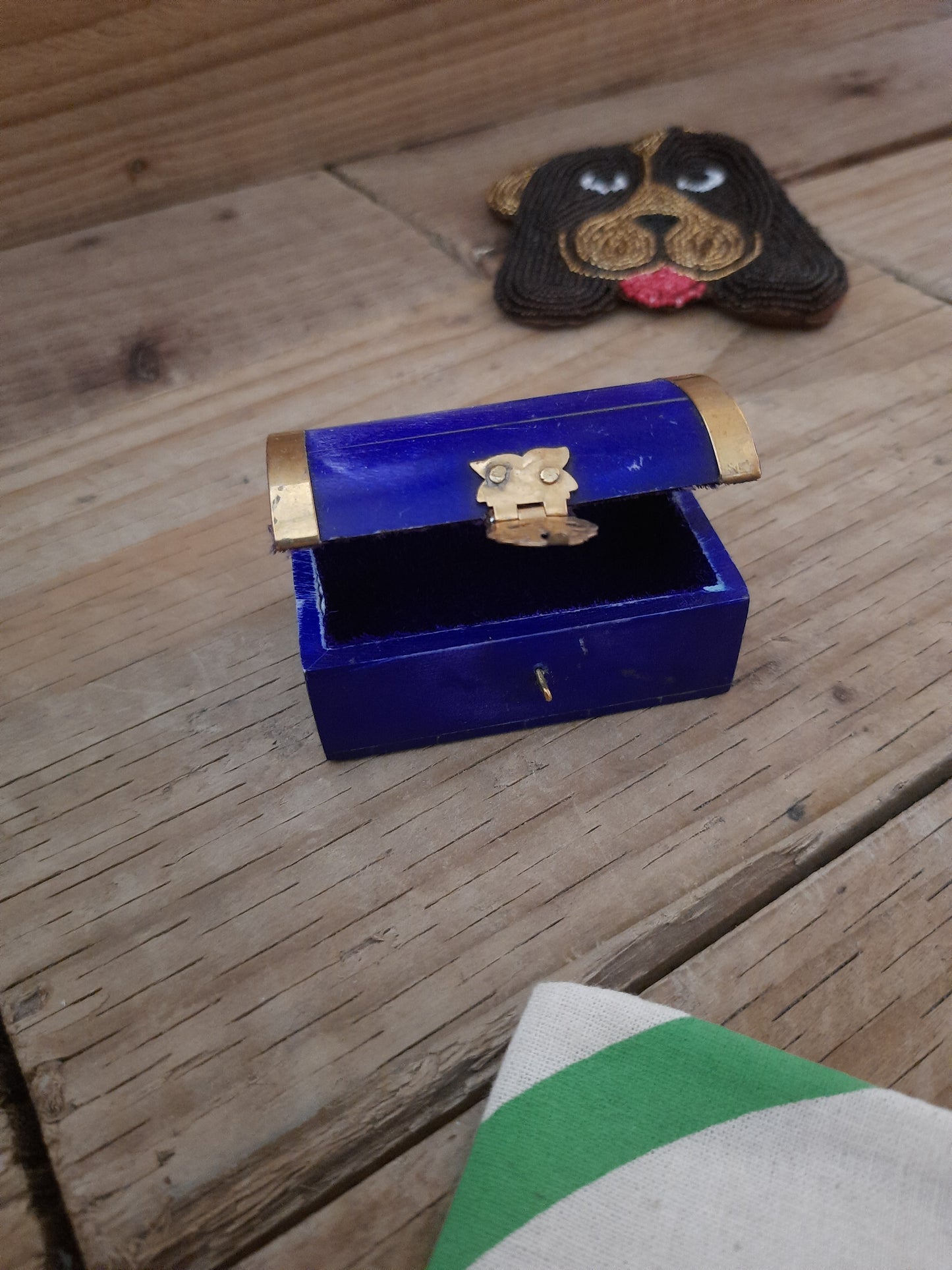 Vintage Jewelry Trinket Box