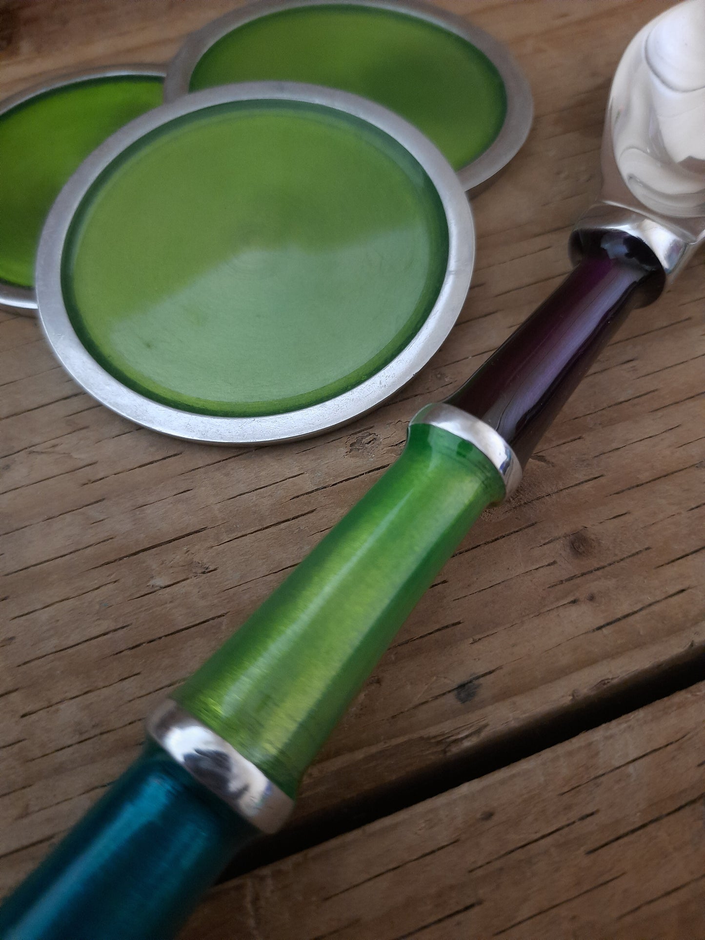 Salad Servers Recycled Aluminium