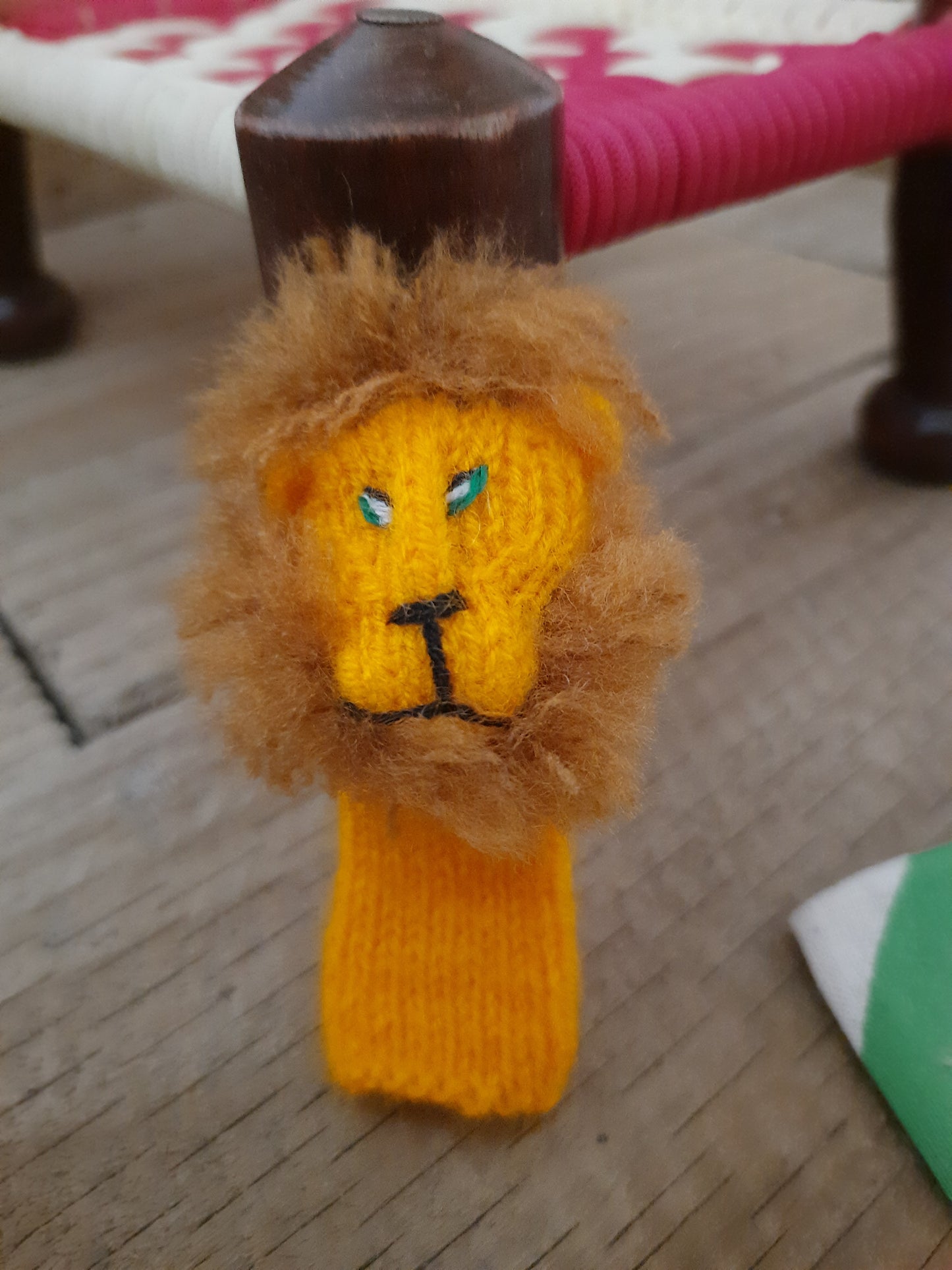 Sumptuous Lion Animal Finger Puppet