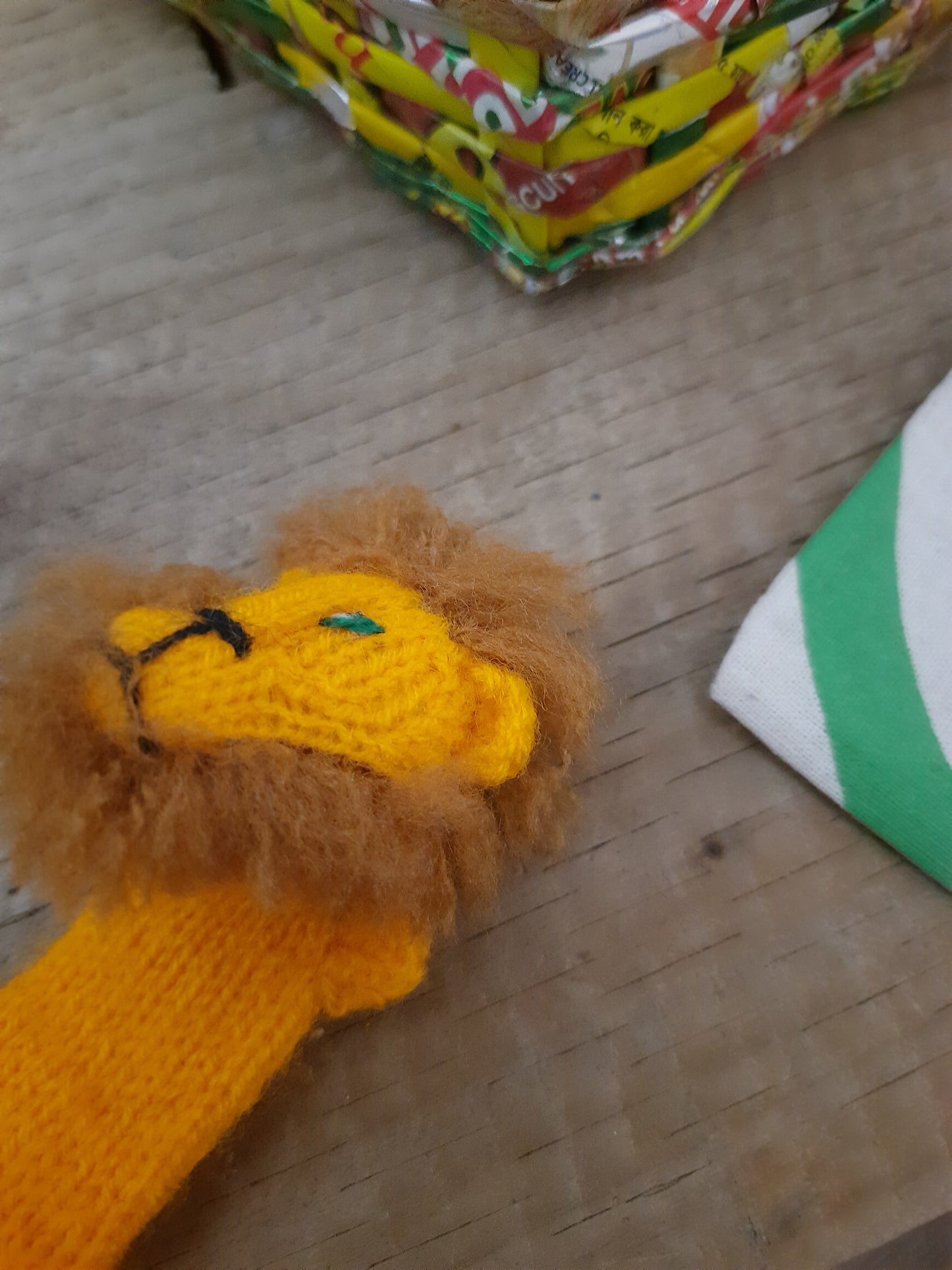 Sumptuous Lion Animal Finger Puppet