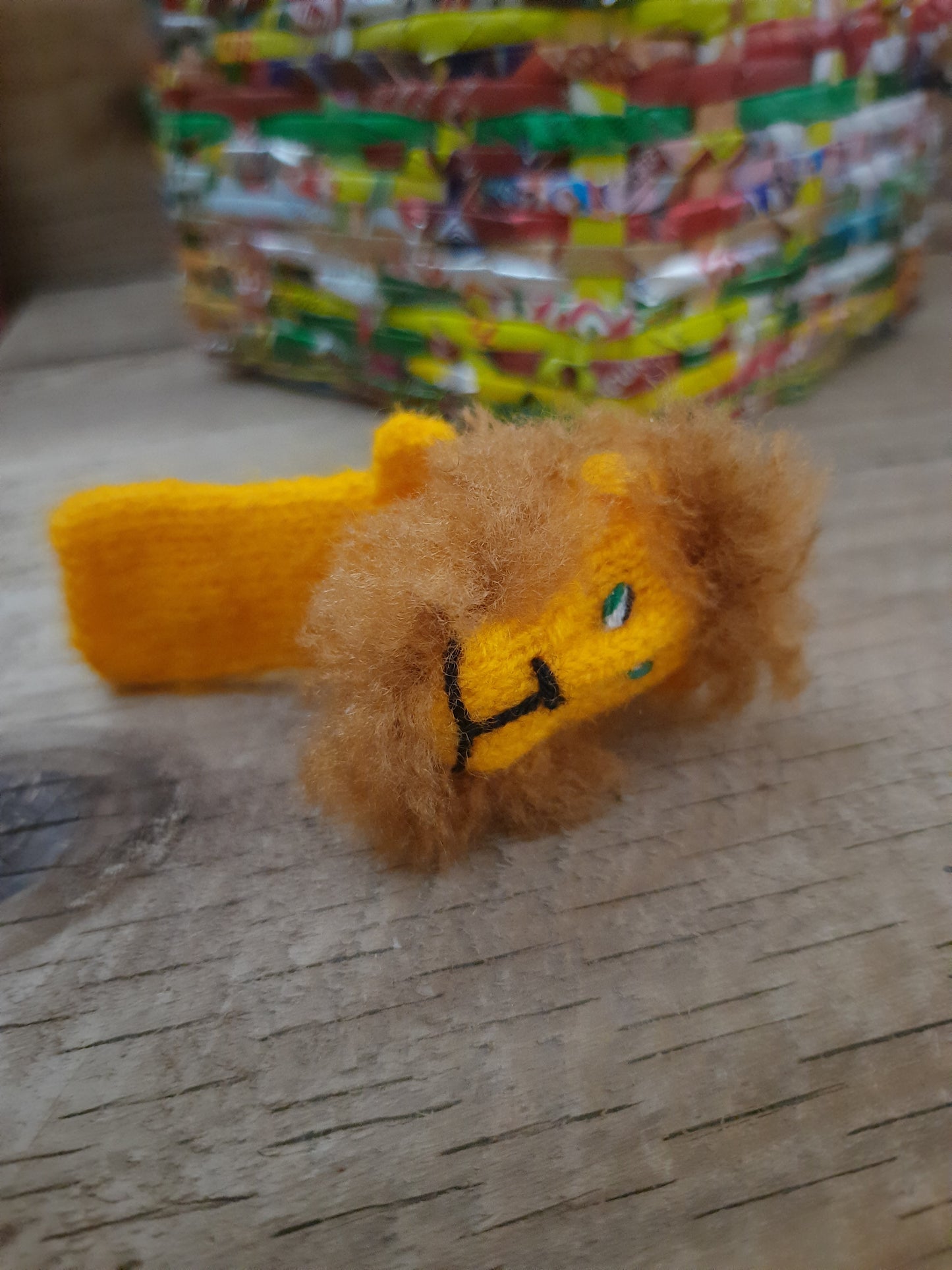 Sumptuous Lion Animal Finger Puppet