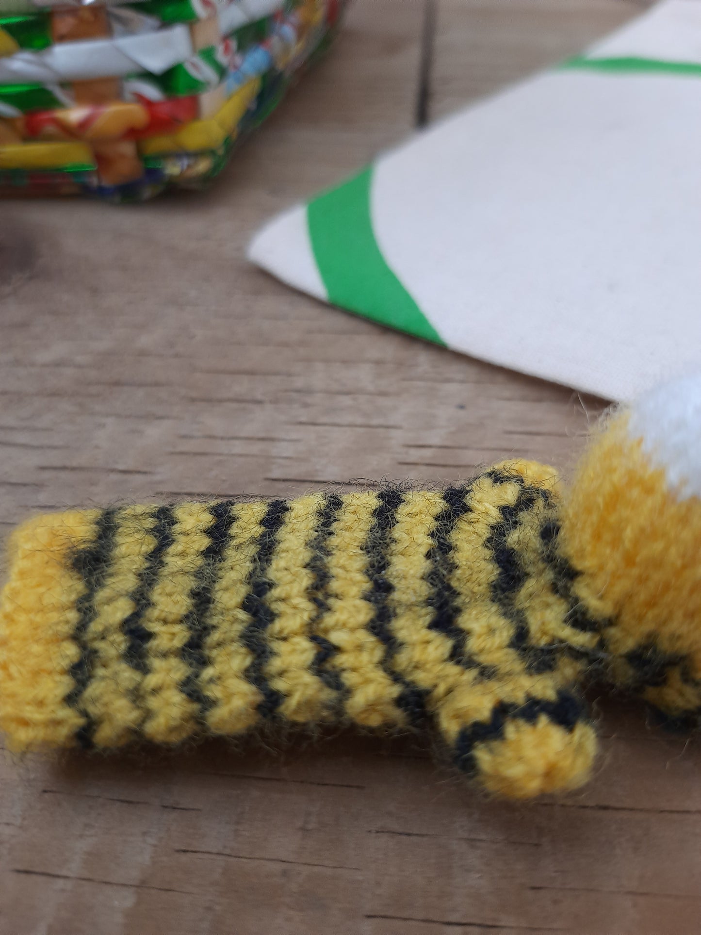 A Cute Tiger Family Finger Puppet