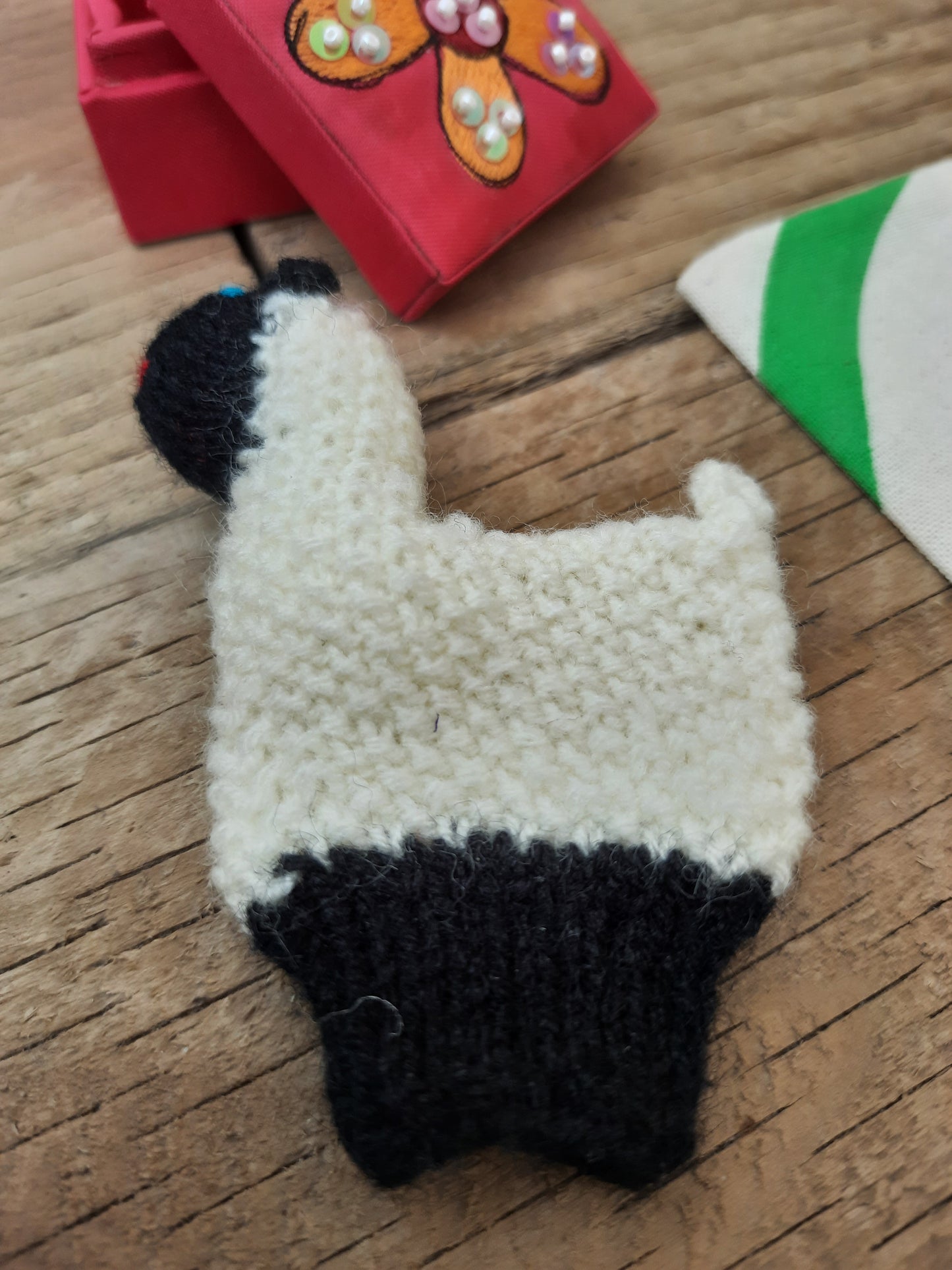 Conspicuous Sheep Finger Puppet