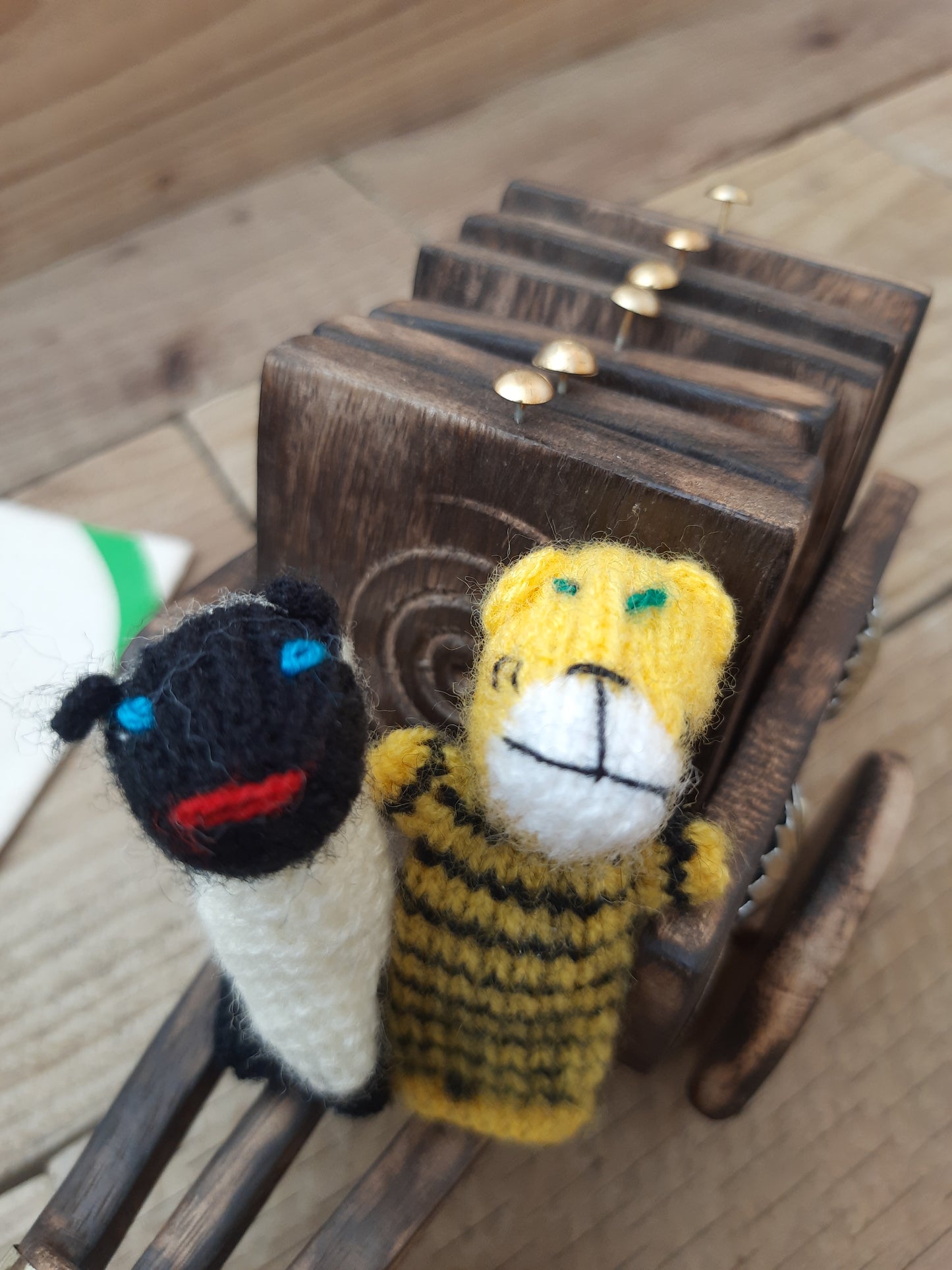 Conspicuous Sheep Finger Puppet