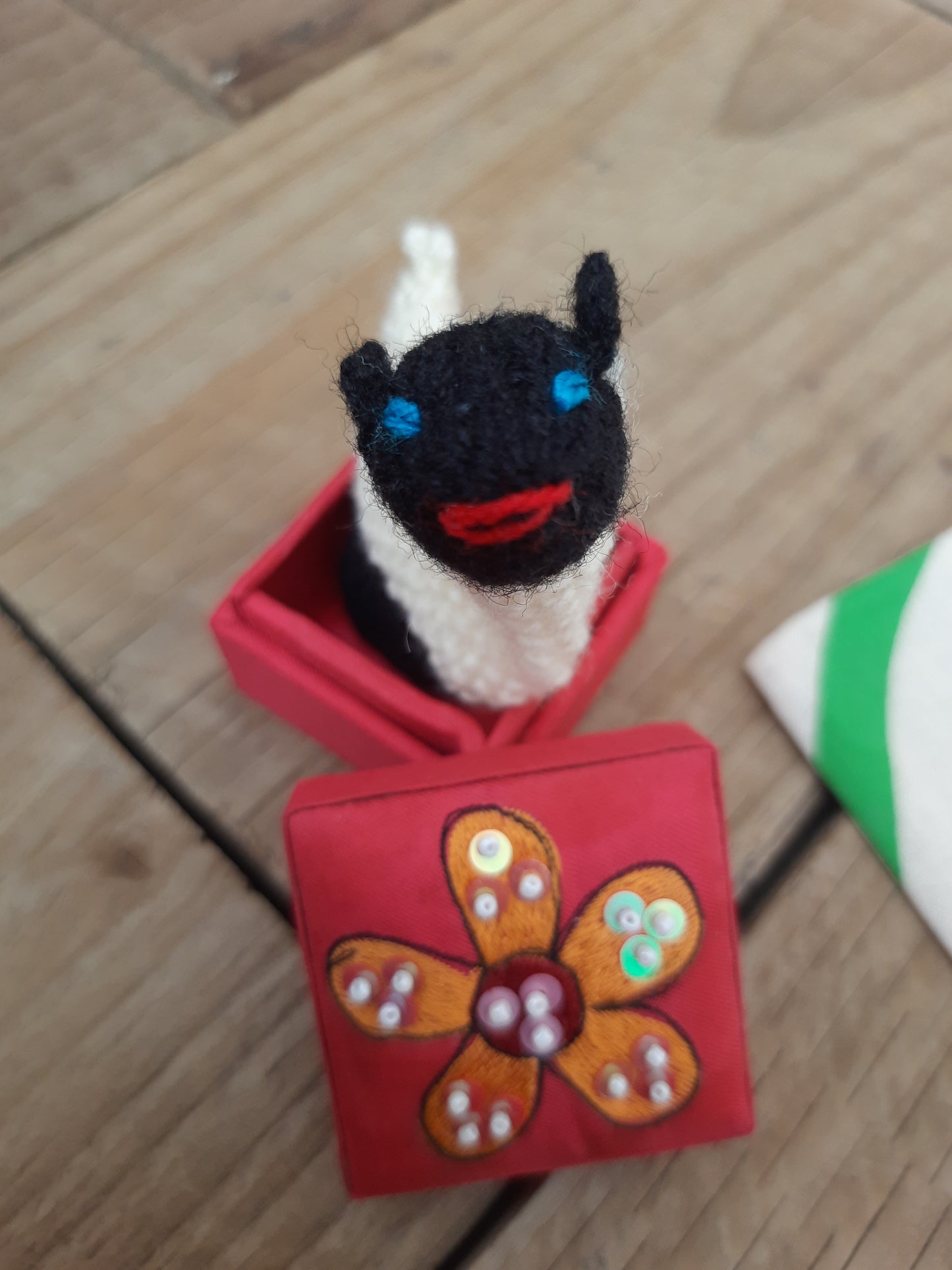 Conspicuous Sheep Finger Puppet
