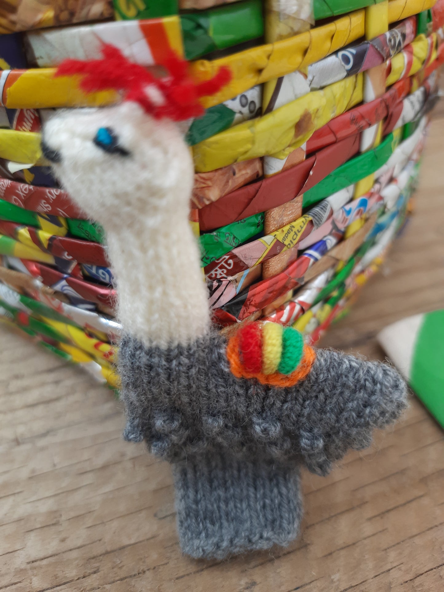 Luxurious Llama Animal Finger Puppet