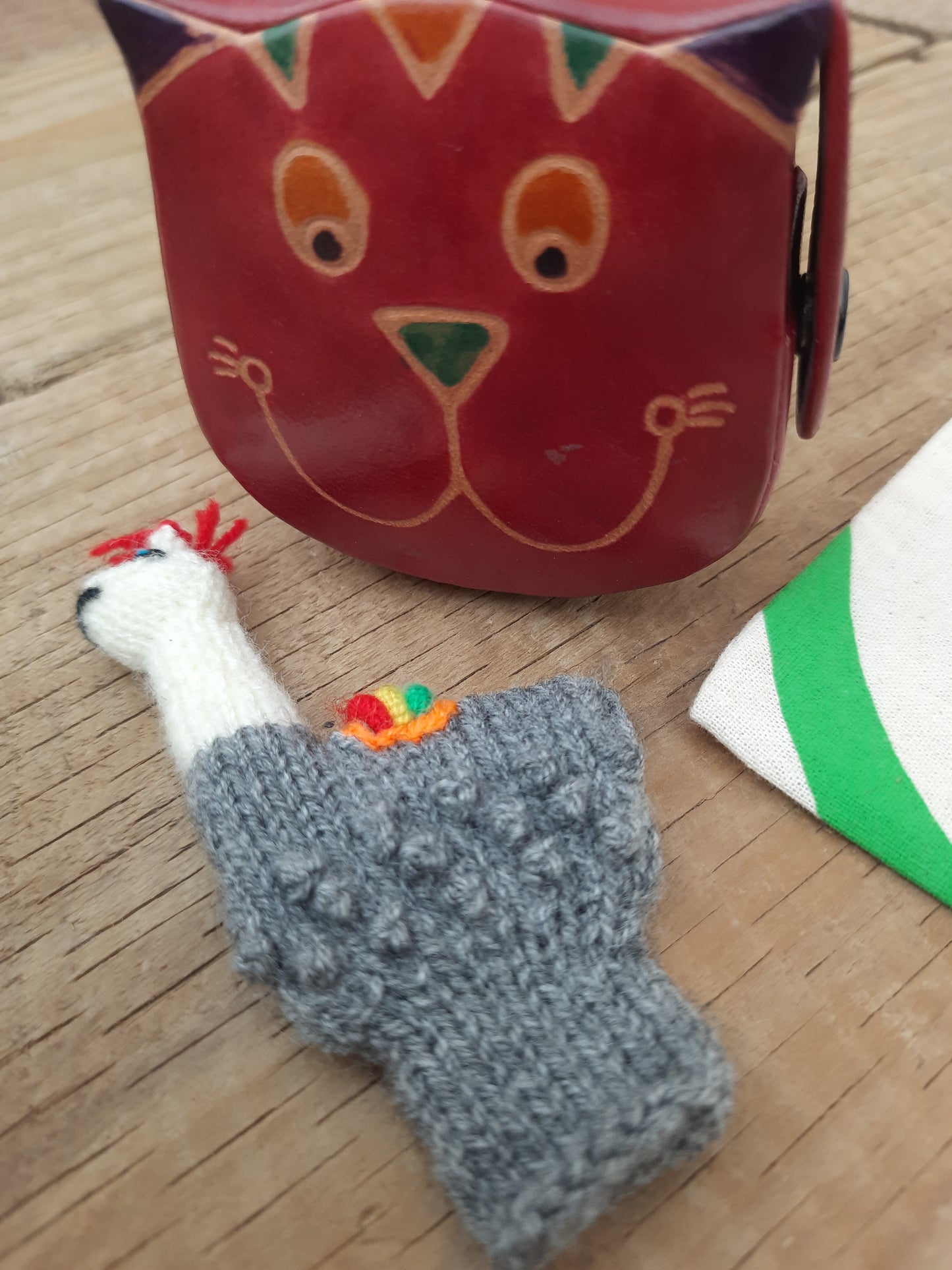 Luxurious Llama Animal Finger Puppet