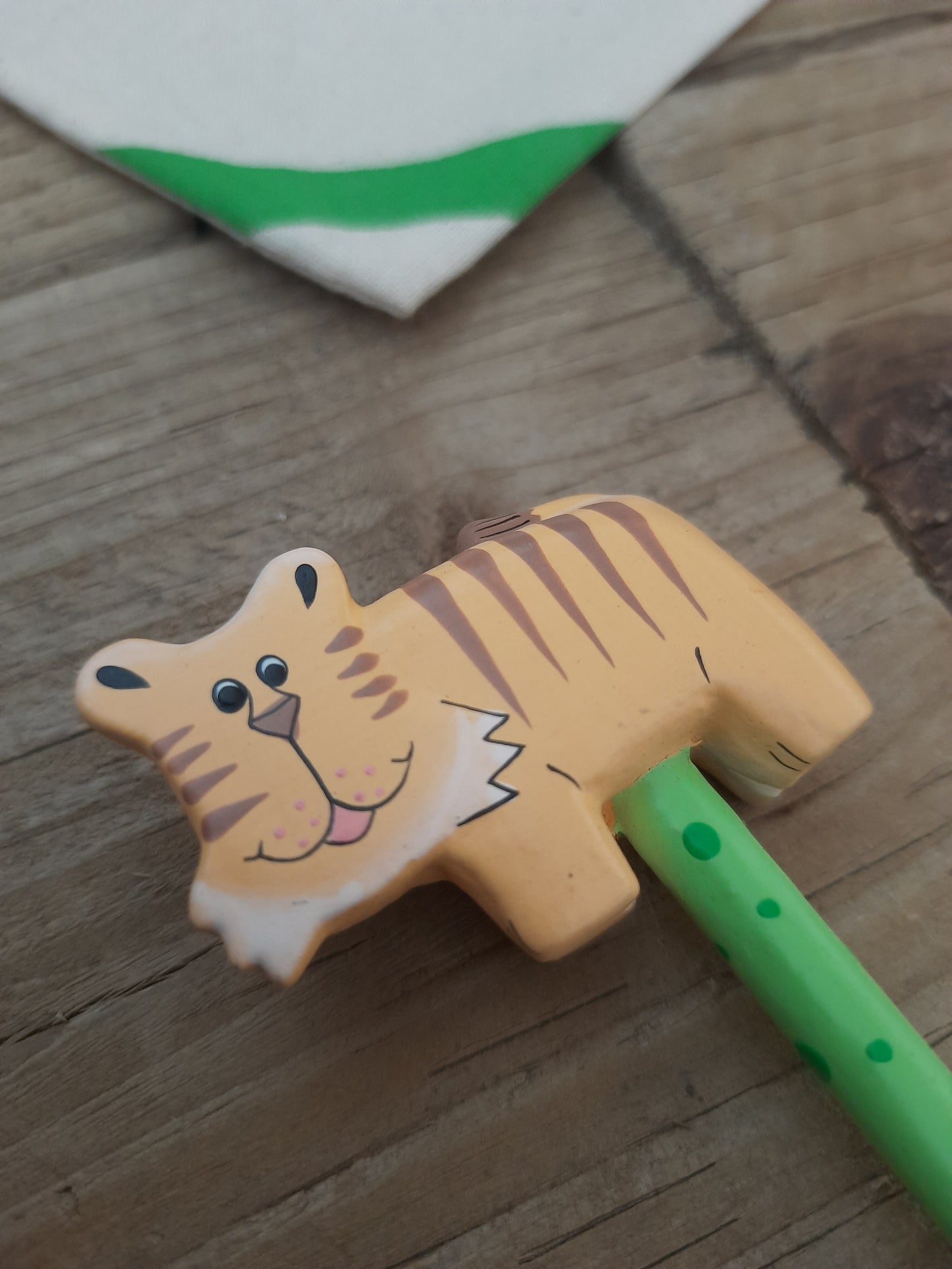 Cute Fancy Pencil - Hand Painted Lion