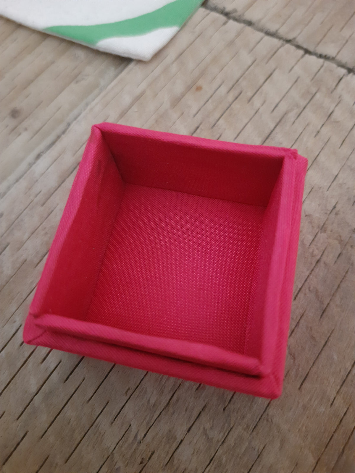 Pretty pink jewellery storage box