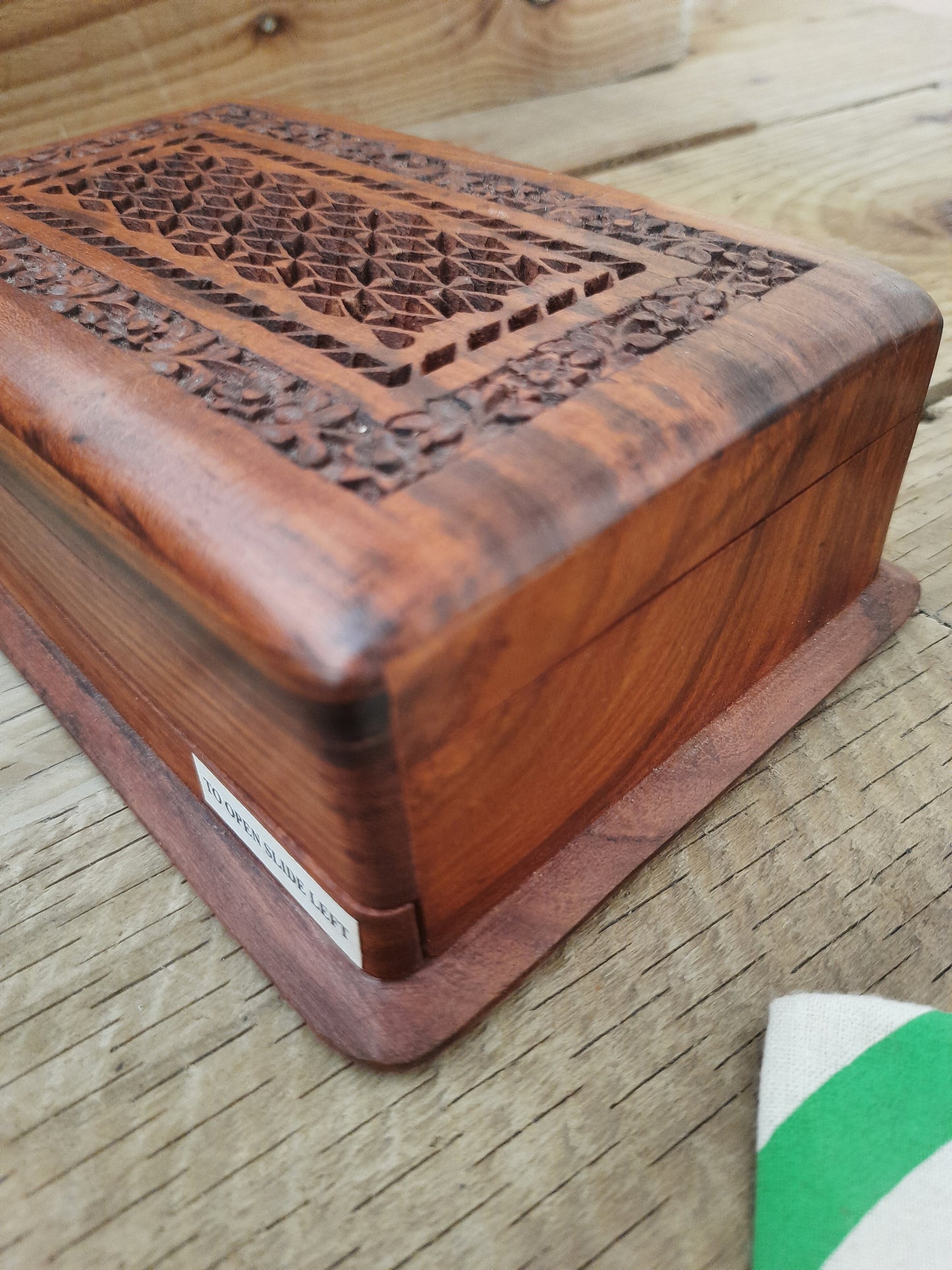 Secret Wooden Jewellery Box