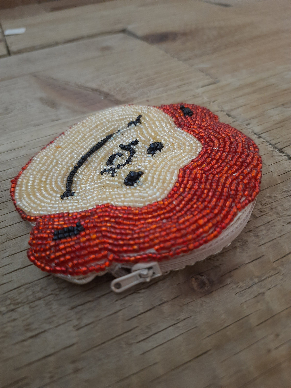 Beaded animal coin purse