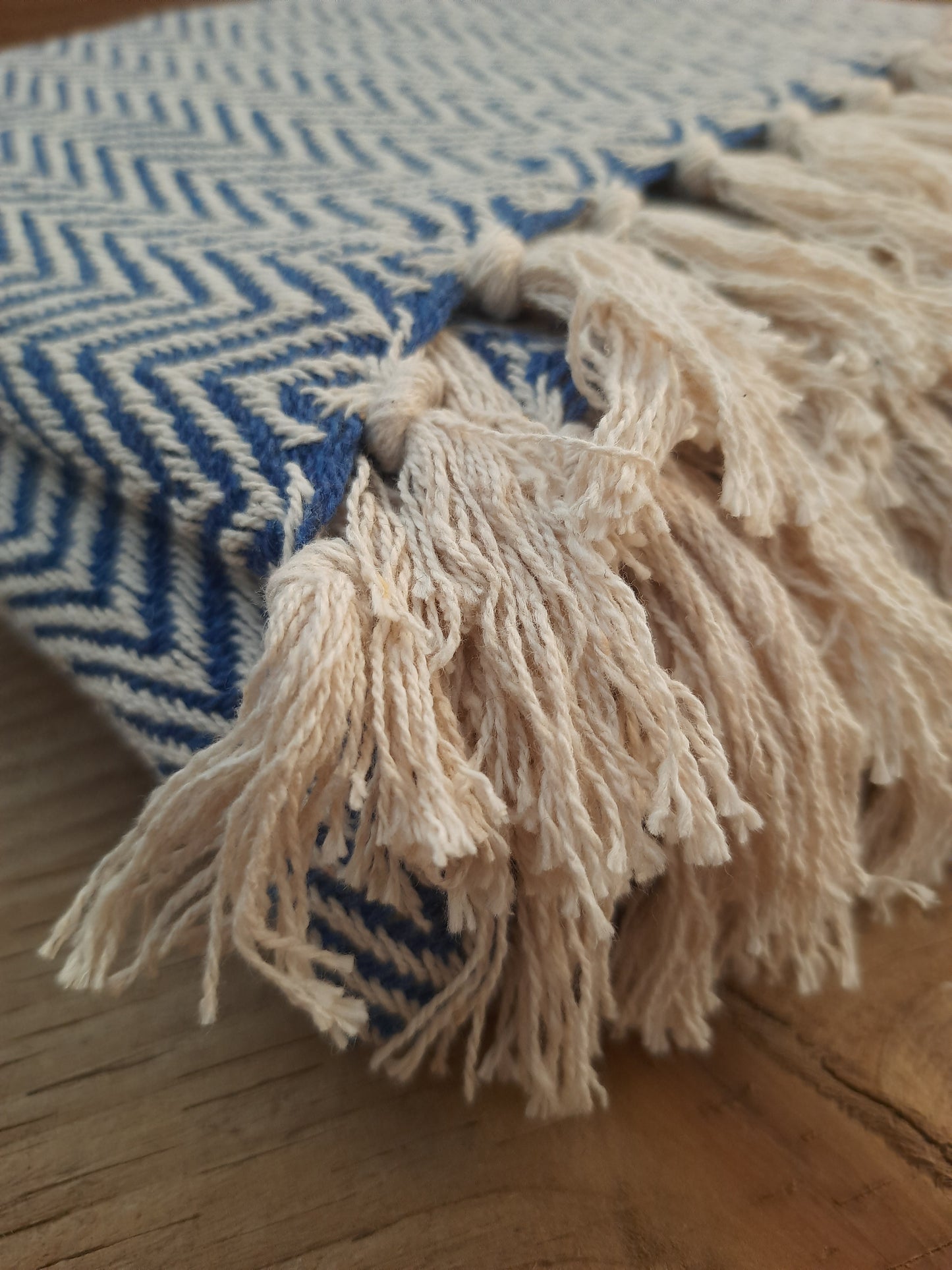 Recycled Cotton Throw Blanket