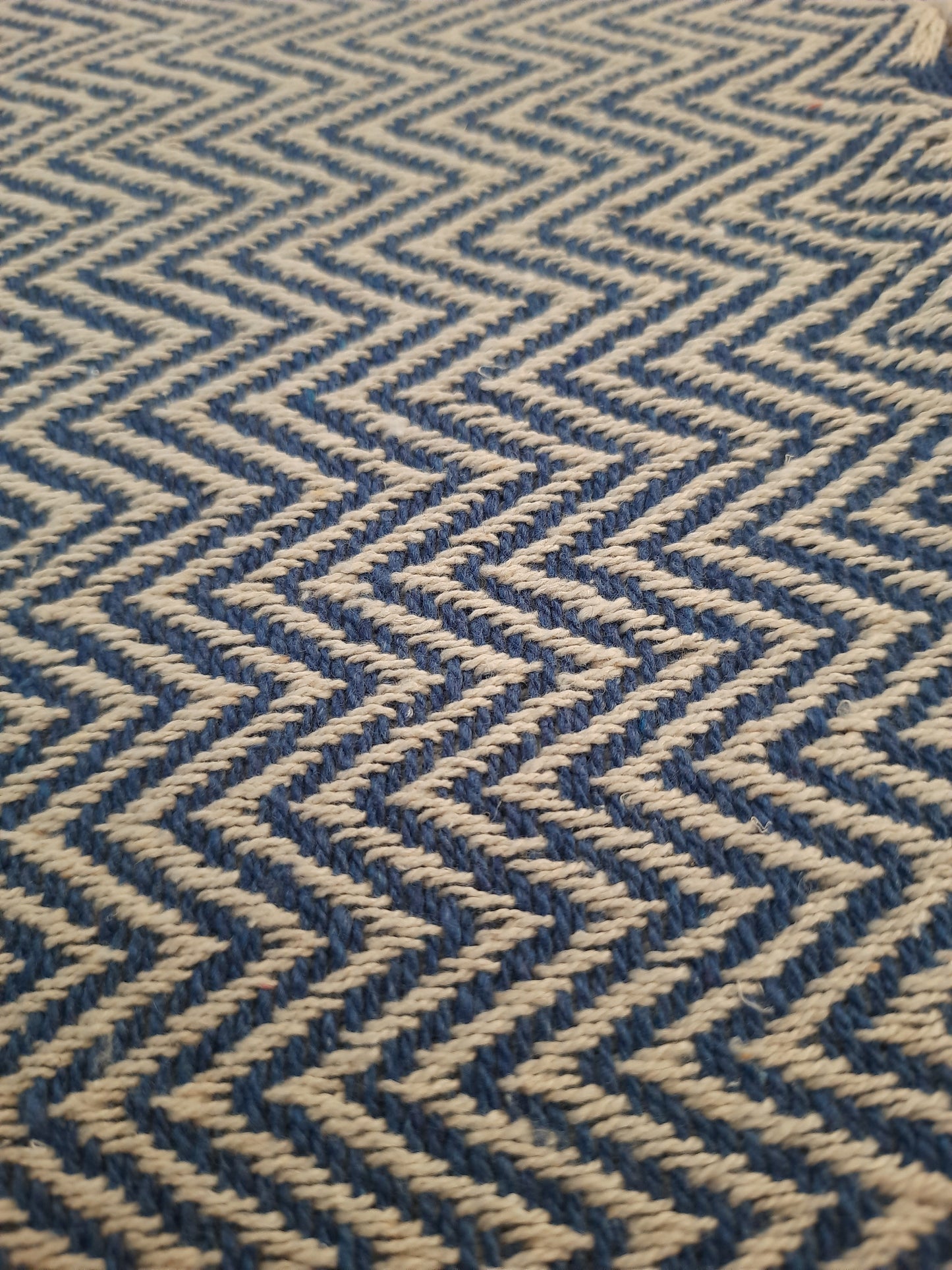 Recycled Cotton Throw Blanket