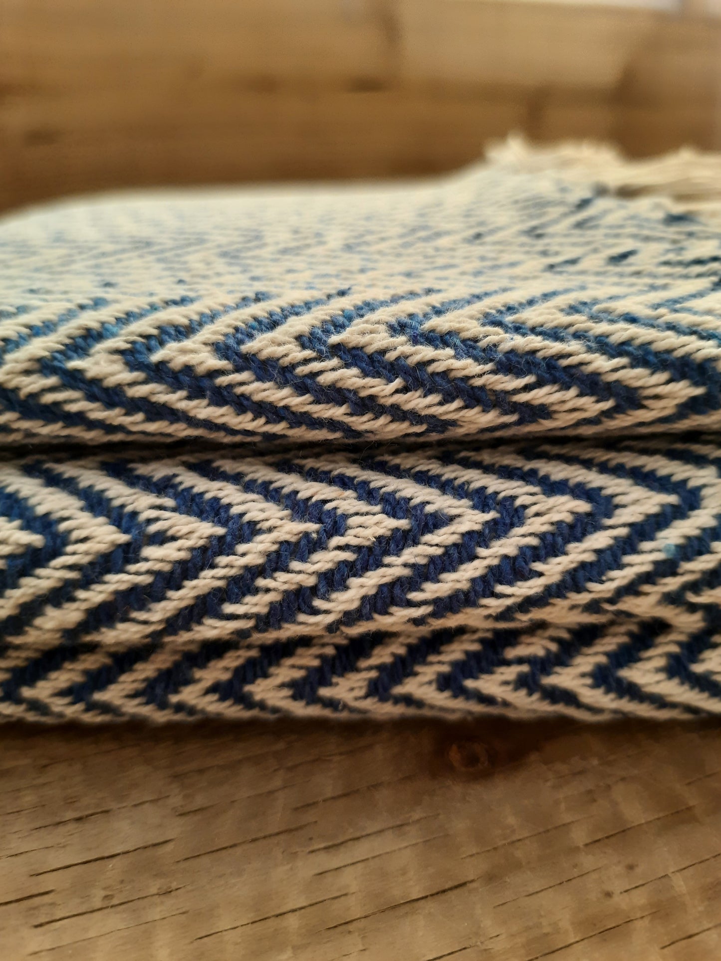 Recycled Cotton Throw Blanket