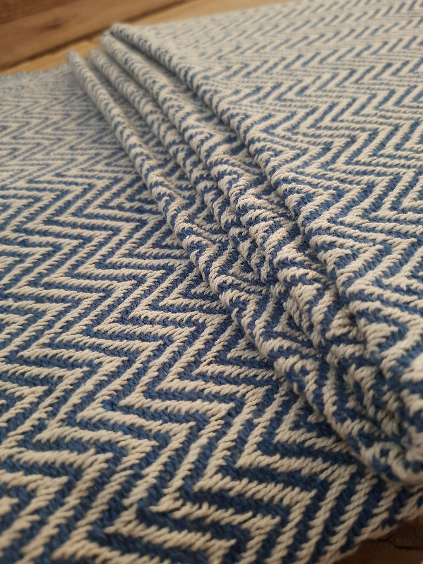 Recycled Cotton Throw Blanket