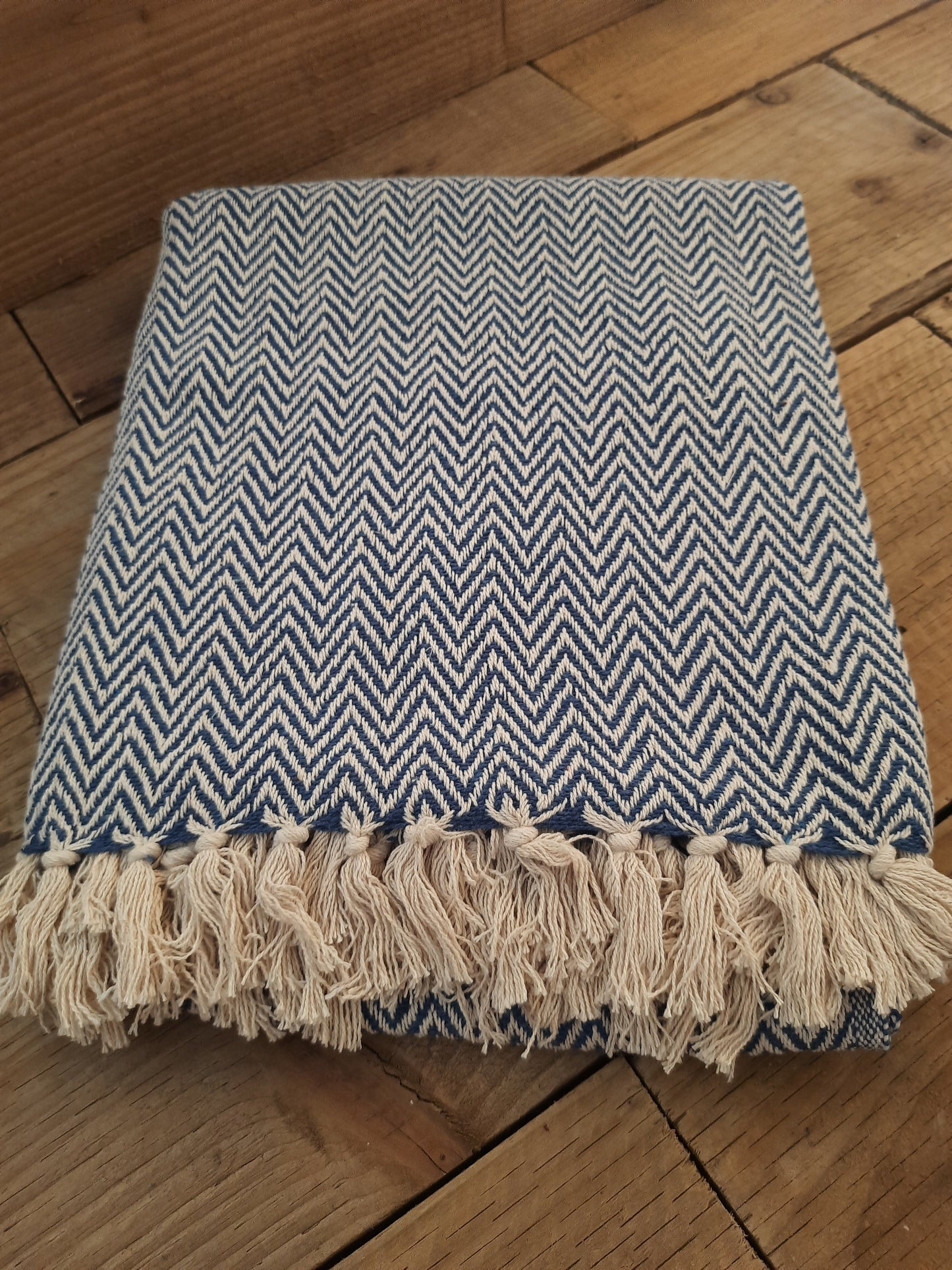 Recycled Cotton Throw Blanket