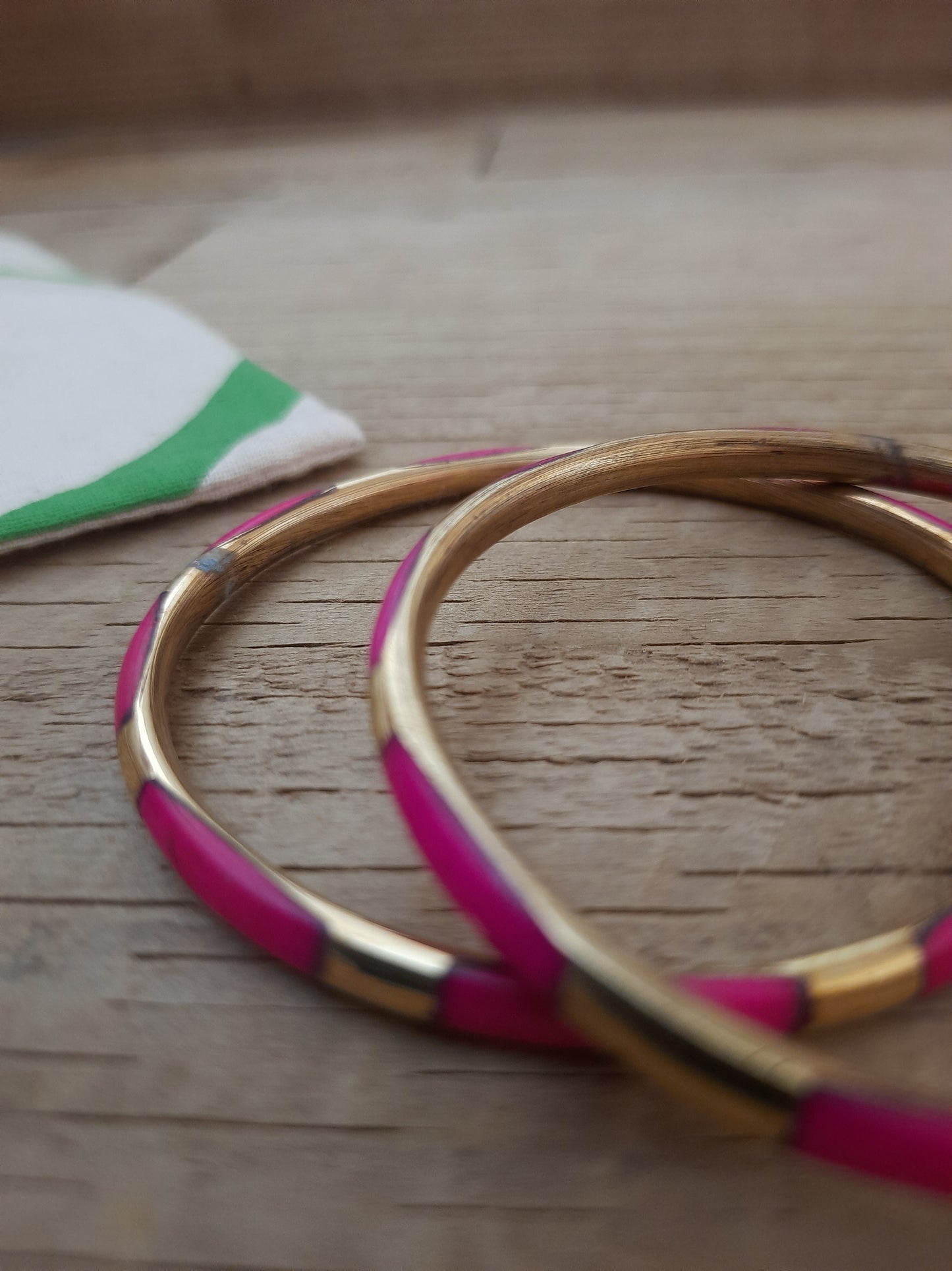 Pink Bangle Set