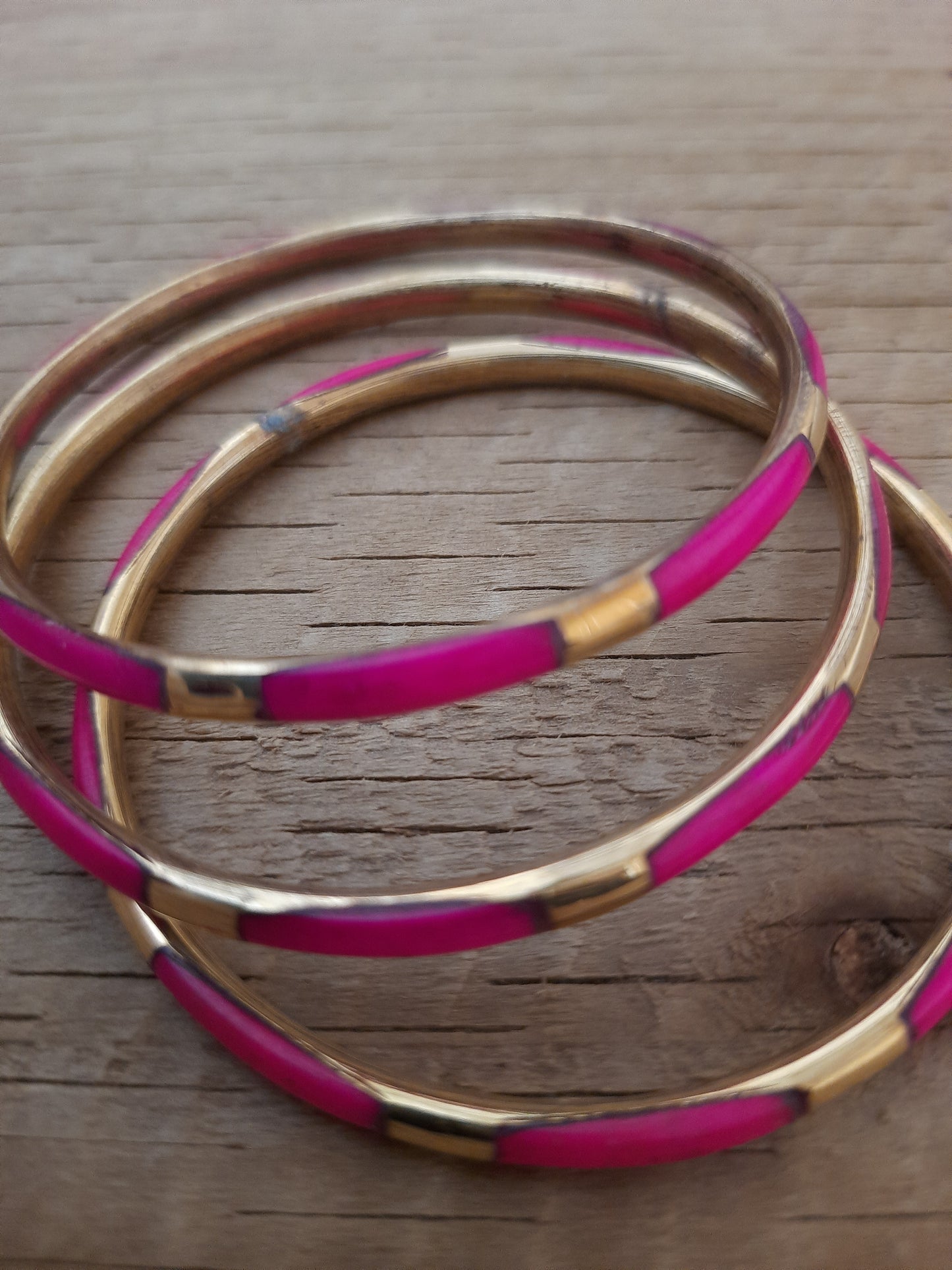 Pink Bangle Set