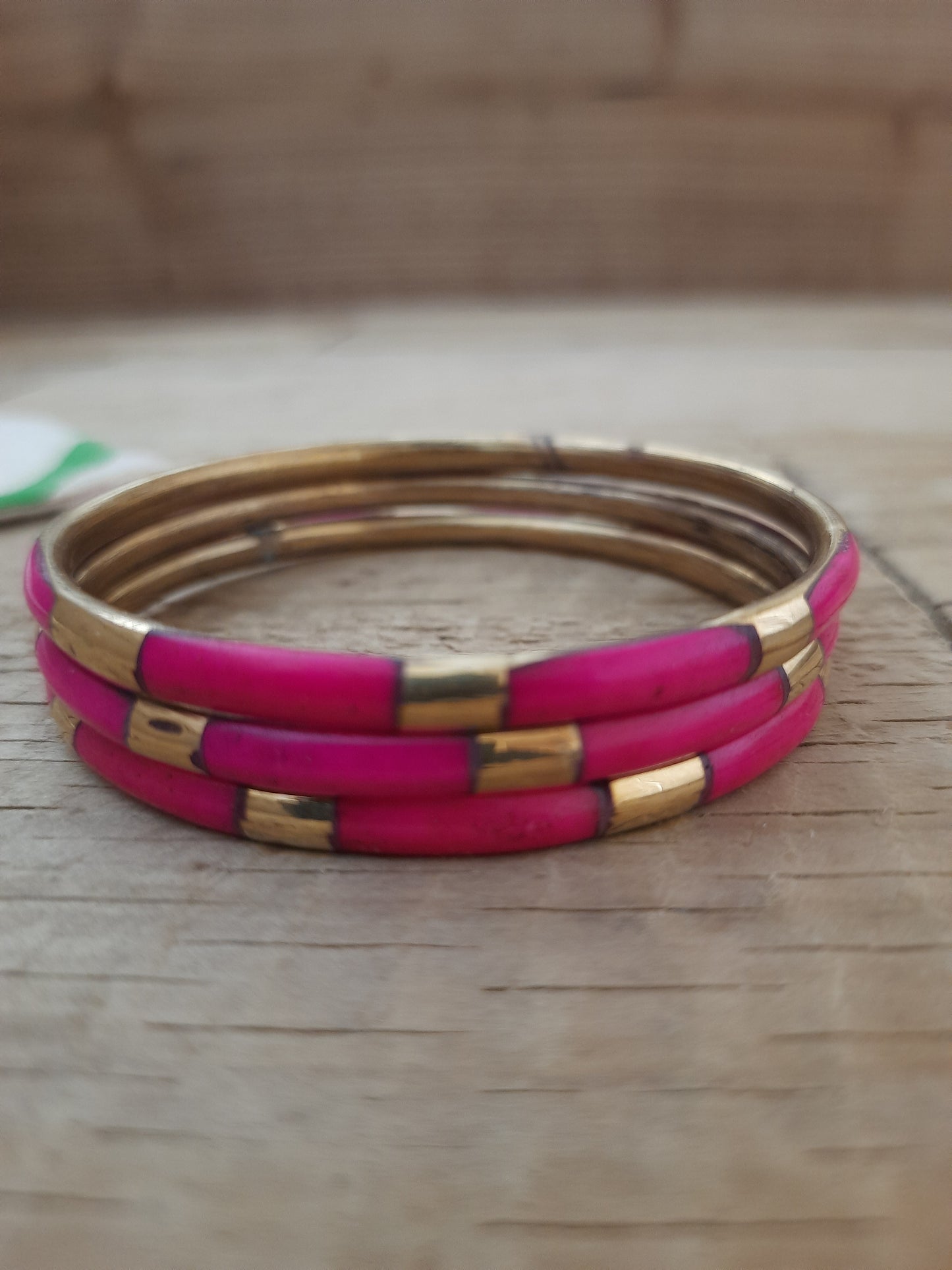 Pink Bangle Set