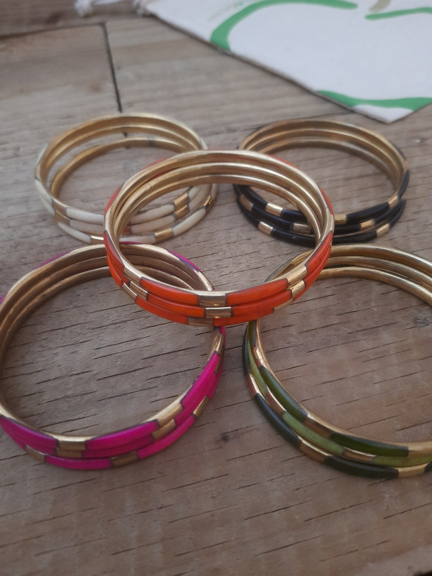 Pink Bangle Set