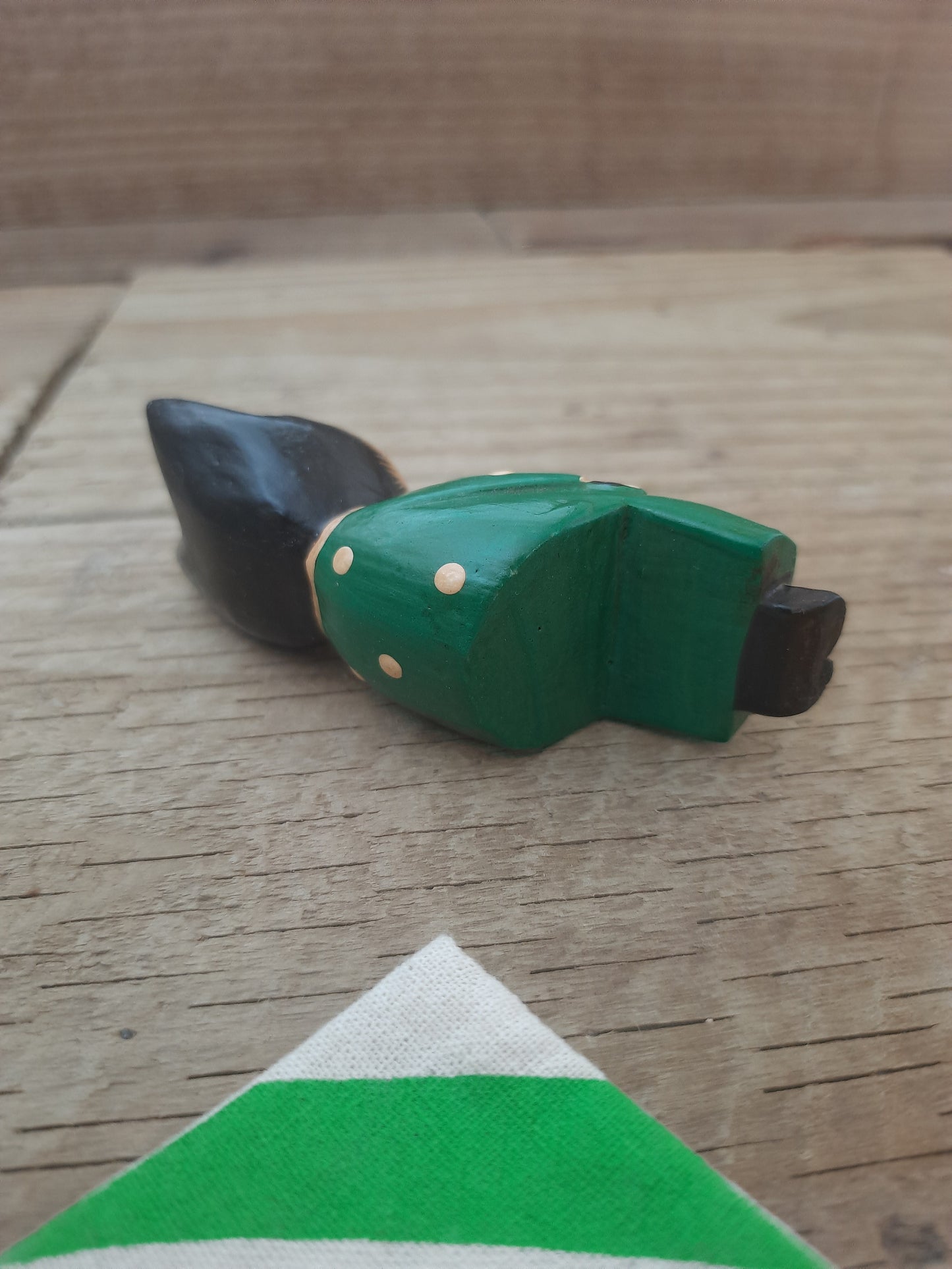 Ethical Wooden Cat Ornament