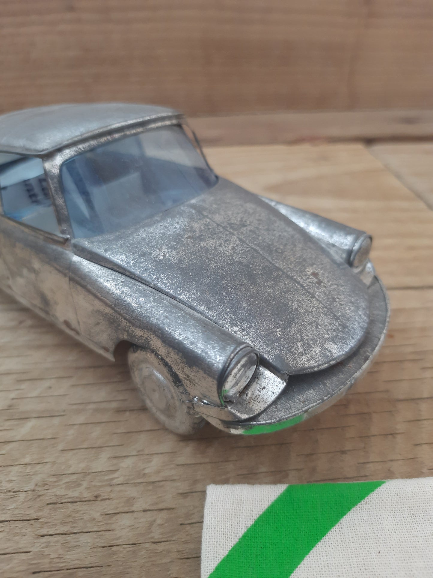 Handcrafted Recycled Metal Car