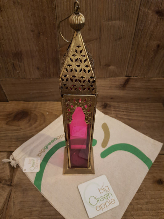 Fair Trade Lantern | Moroccan | Glass Handcrafted | Eco Friendly Shop | Lantern | Ethical Shopping |