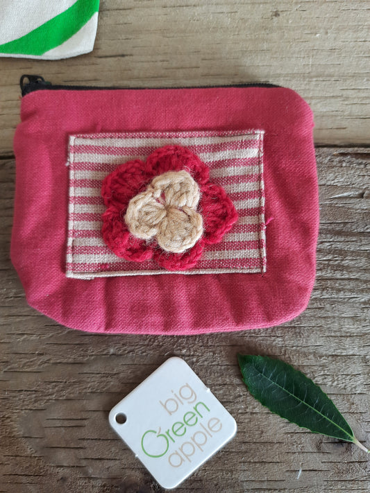 Fair Trade Purse | Flowery Red | Eco Friendly Companies | Ethical Shopping | Gift Ideas