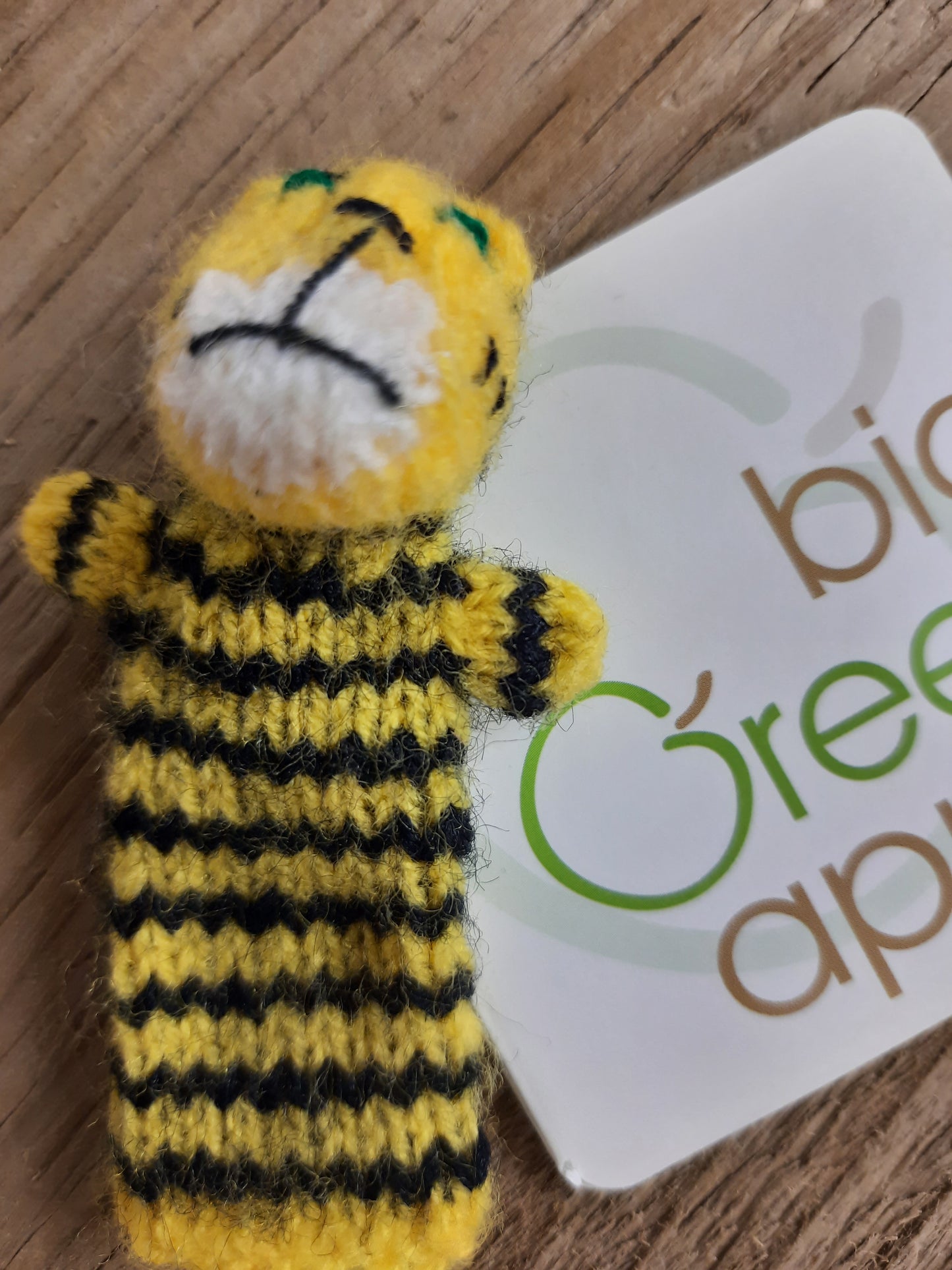 Fair Trade Finger Puppet | Adorable Tiger | Eco Friendly Products |Finger Puppets