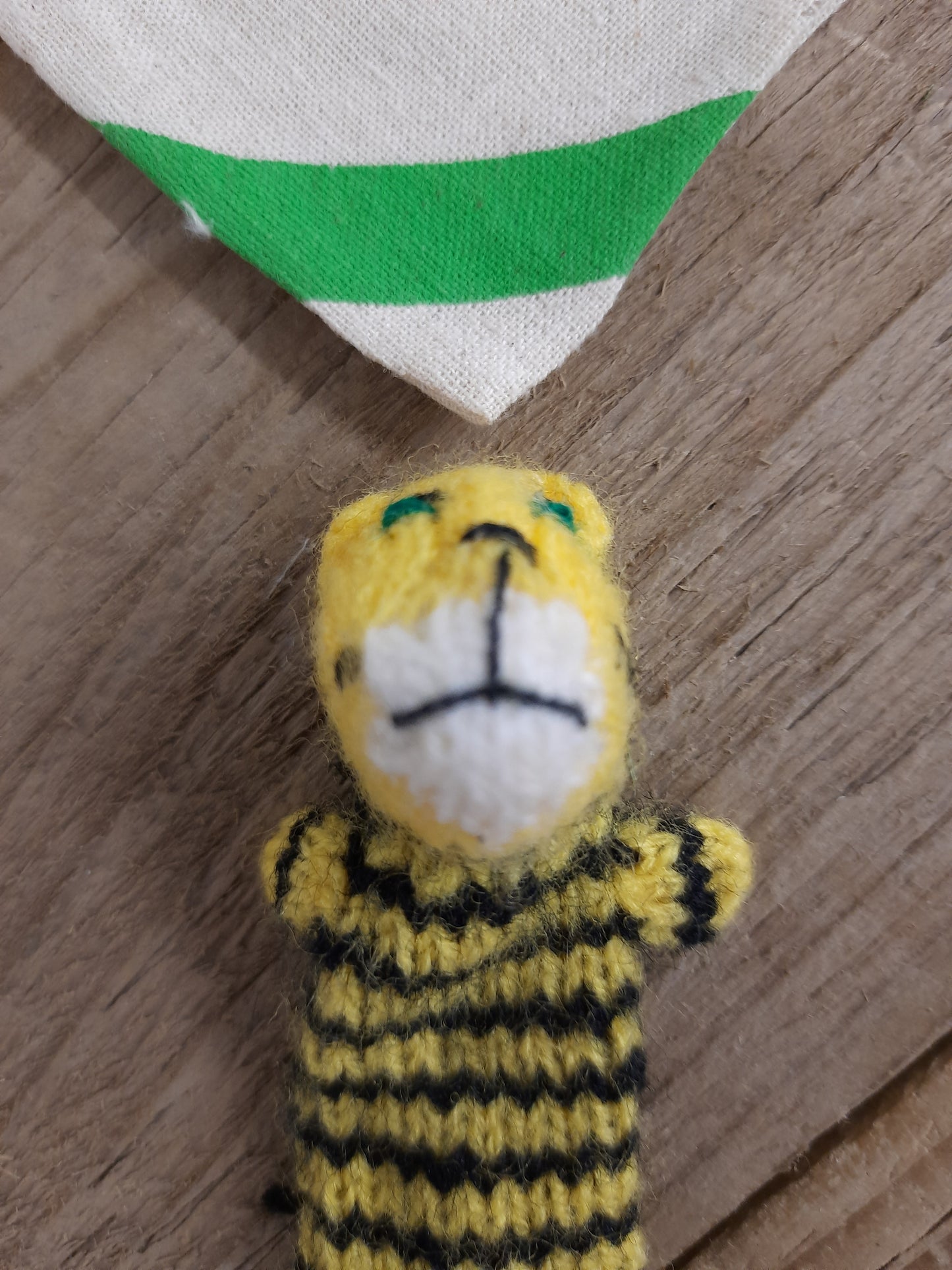 Fair Trade Finger Puppet | Adorable Tiger | Eco Friendly Products |Finger Puppets