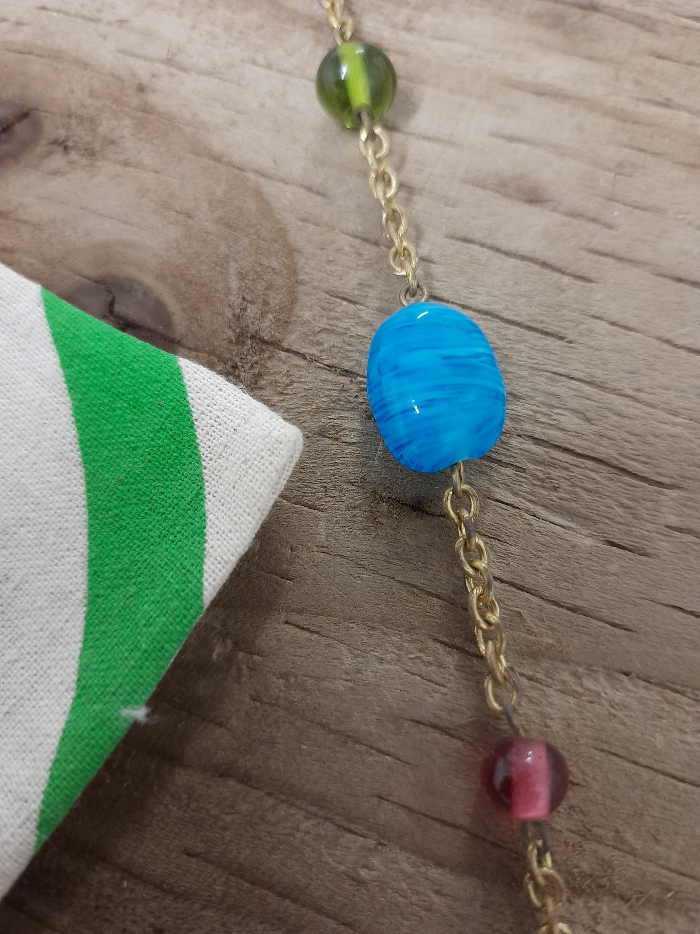 Ethical Gifts For Her, Necklaces, Eco Conscious, Jewelry Fair Trade, BIG GREEN APPLE