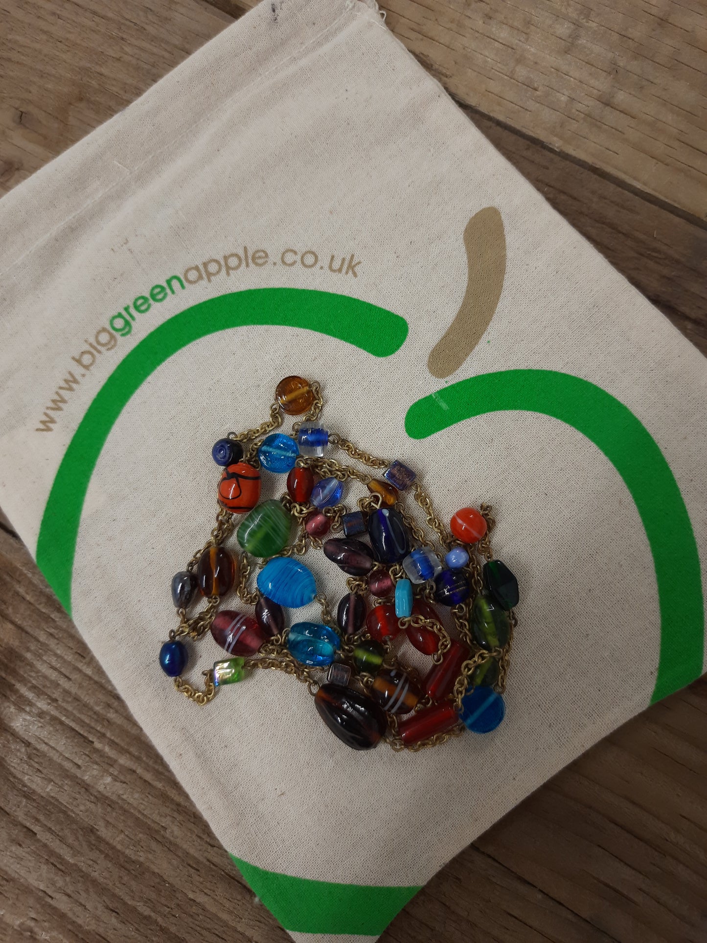 Gift, Fair Trade Necklace, Eco Friendly Items, Sustainable Company,  Shop Ethical, Ethical Jewellery UK, BIG GREEN APPLE