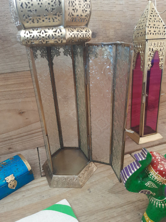 Hanging Glass Tealight Candle Holder